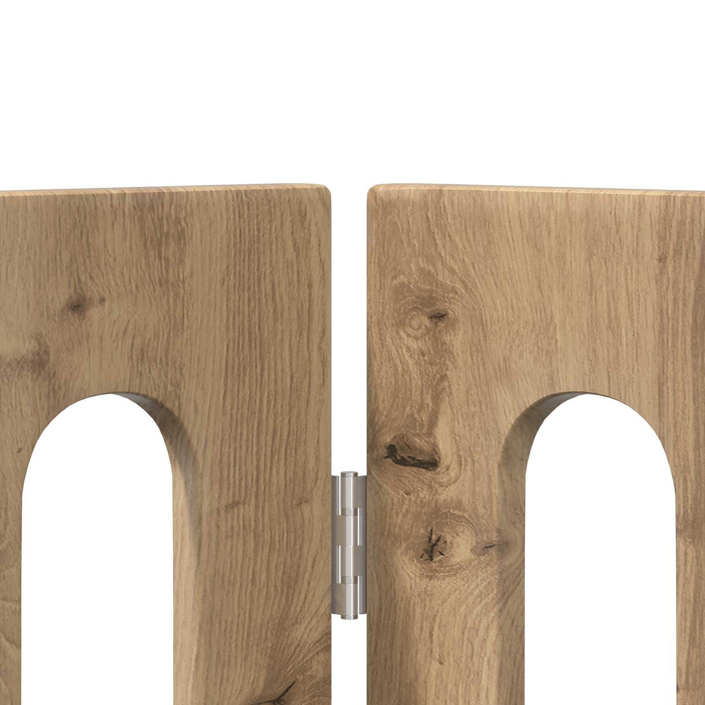 Faltbarer Haustierzaun 2 stk. Artisan-Eiche 100,5 x 38 x 70 cm