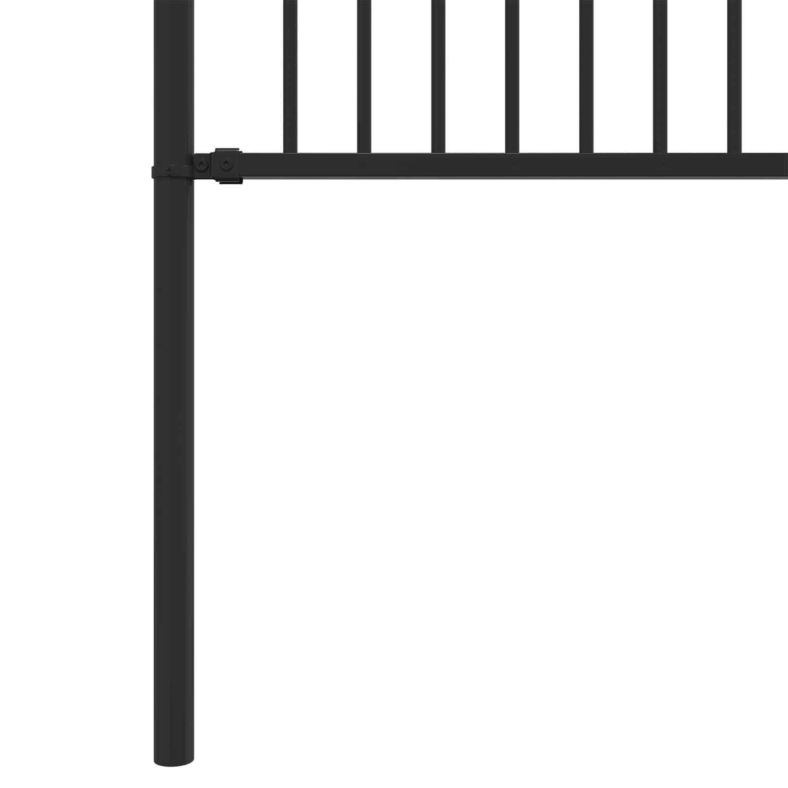 Spike-Ringzaun HORST 200 x 166 cm Pulverbeschichteter Stahl