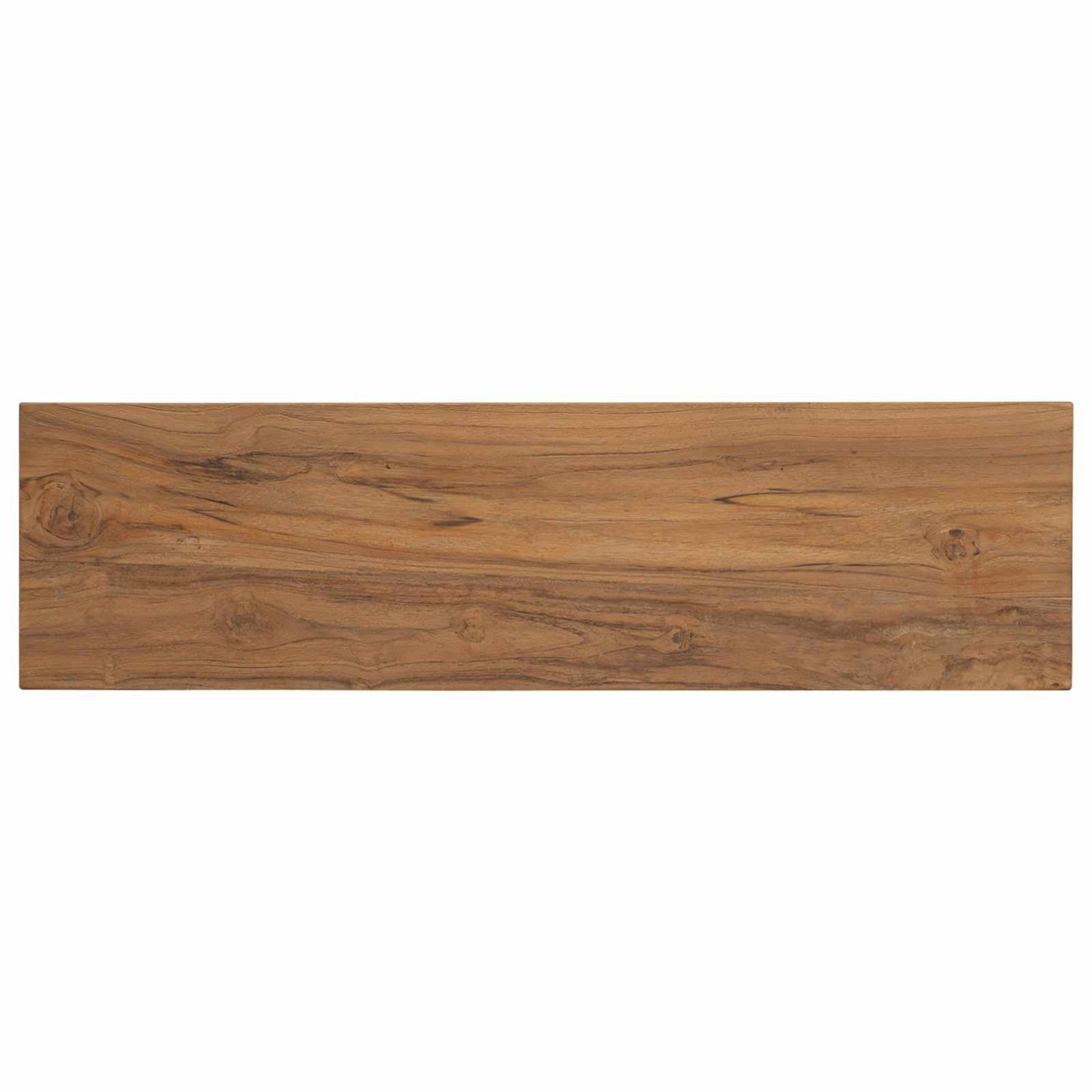 Konsolentisch Natur 110 x 30 x 80 cm Massivholz Teak