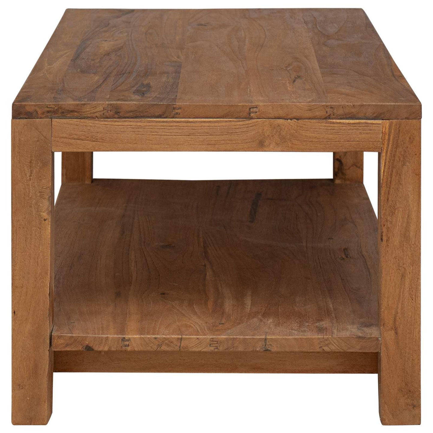 Couchtisch Natur 100 x 50 x 40 cm Massivholz Teak