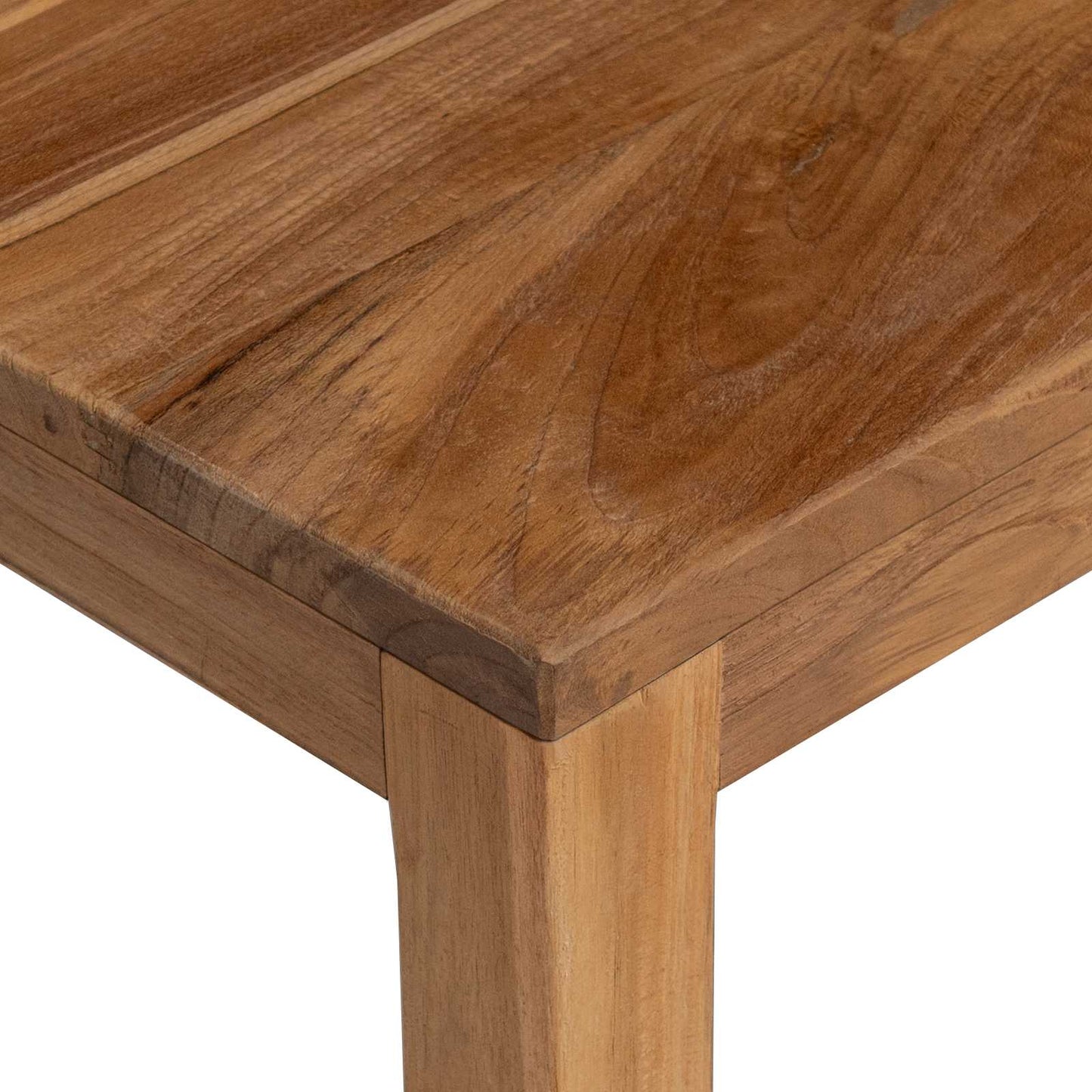 Konsolentisch Natur 110 x 35 x 75 cm Massivholz Teak