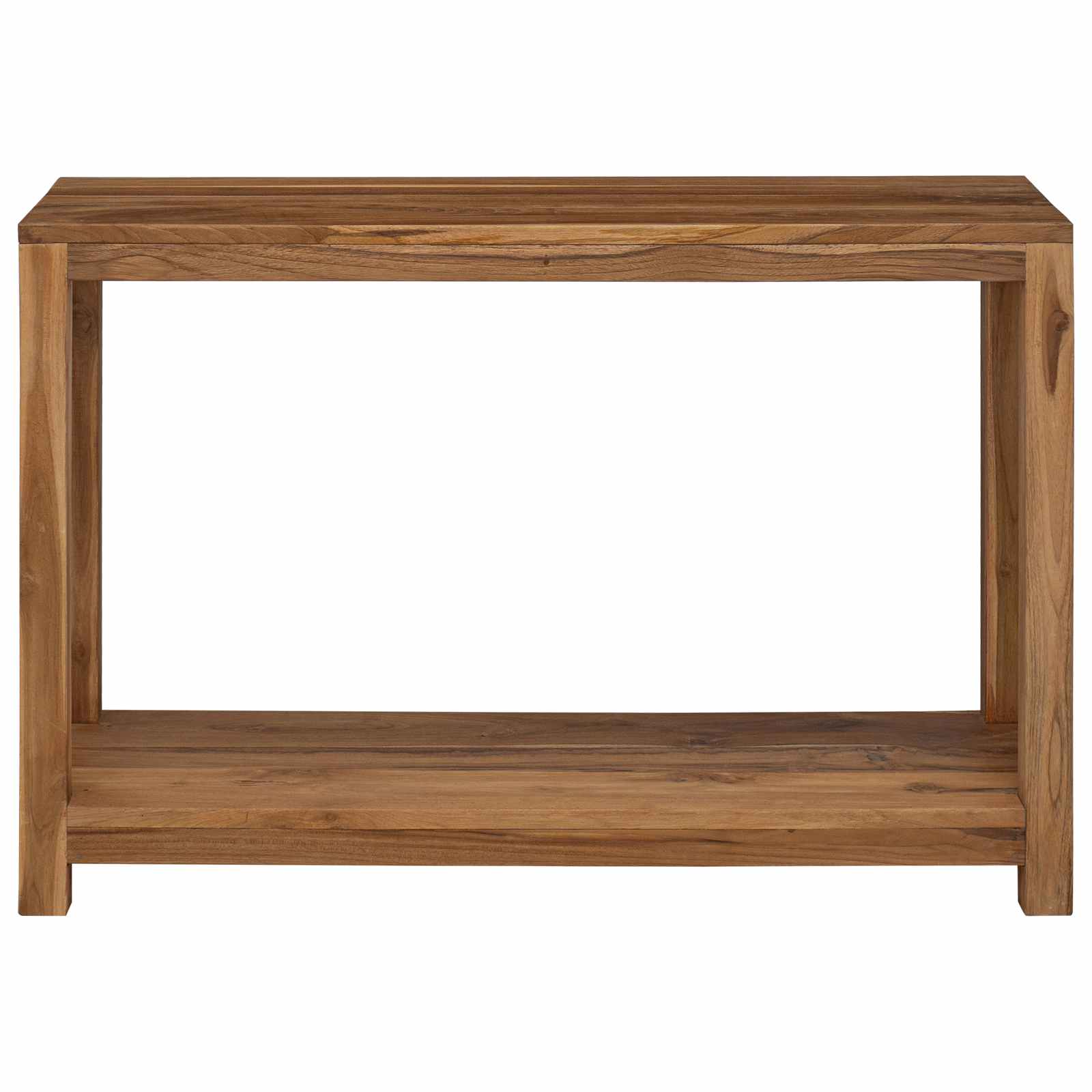 Konsolentisch Natur 110 x 35 x 75 cm Massivholz Teak