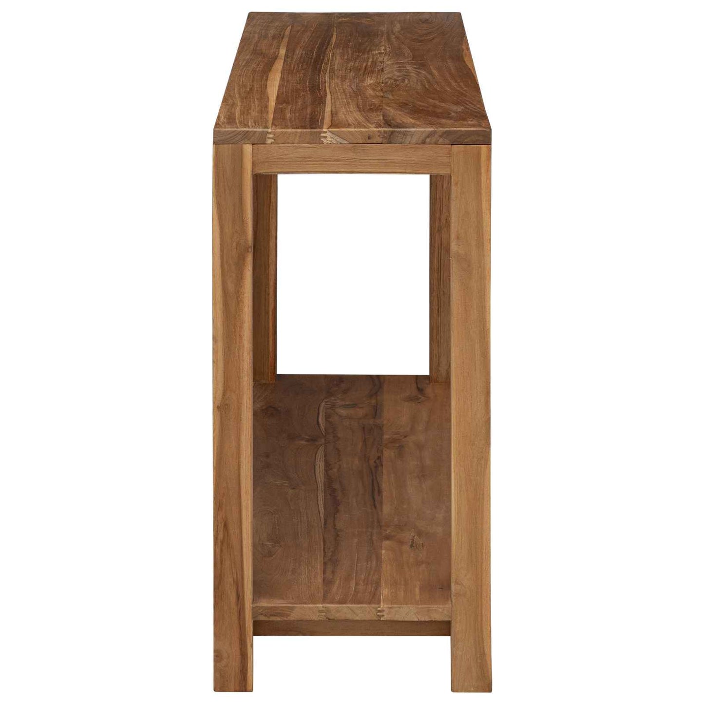 Konsolentisch Natur 110 x 35 x 75 cm Massivholz Teak