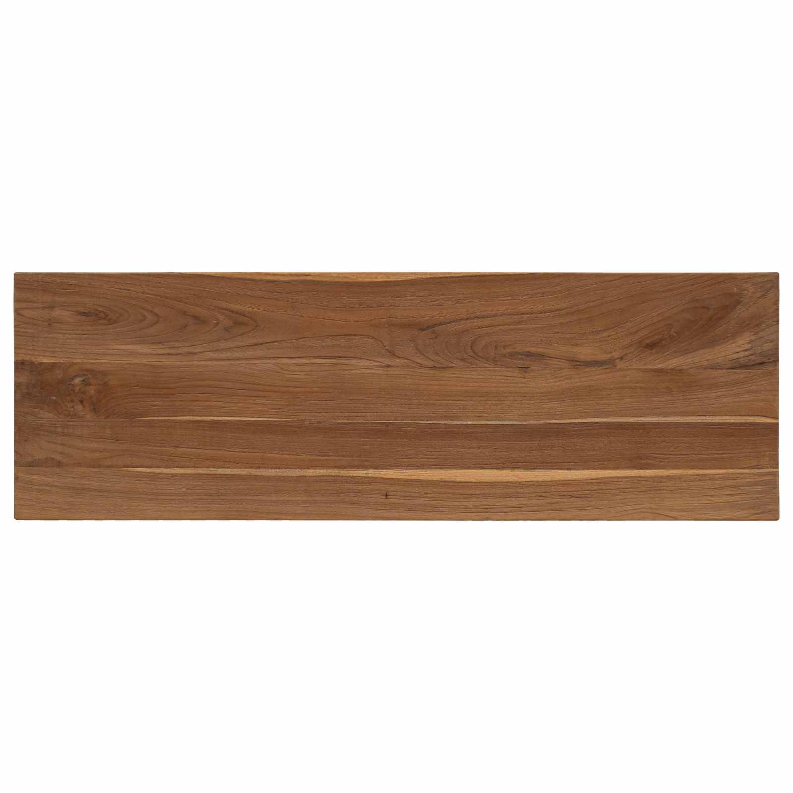 Konsolentisch Natur 110 x 35 x 75 cm Massivholz Teak