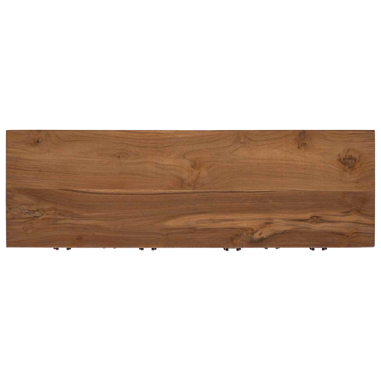 Sideboard Natur 110 x 35 x 75,5 cm Massivholz Teak