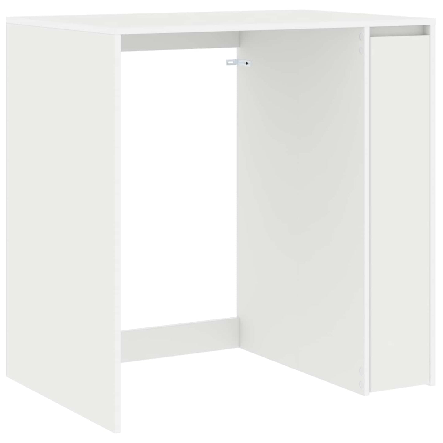 Waschmaschinen-Schrank Weiß 87 x 60 x 89 cm Holzwerkstoff