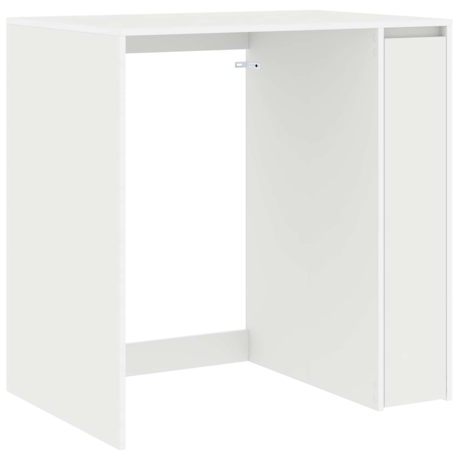 Waschmaschinen-Schrank Weiß 87 x 60 x 89 cm Holzwerkstoff