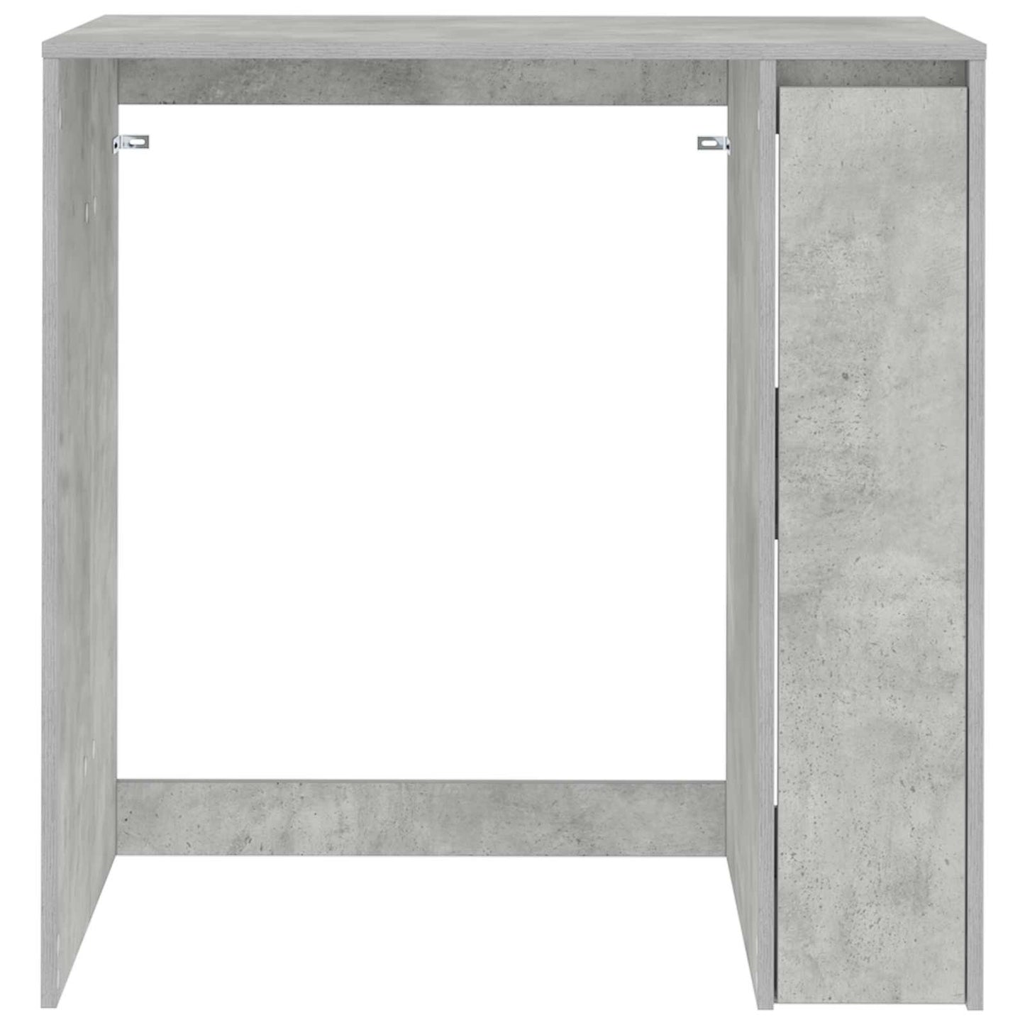 Waschmaschinen-Schrank Beton 87 x 60 x 89 cm Holzwerkstoff