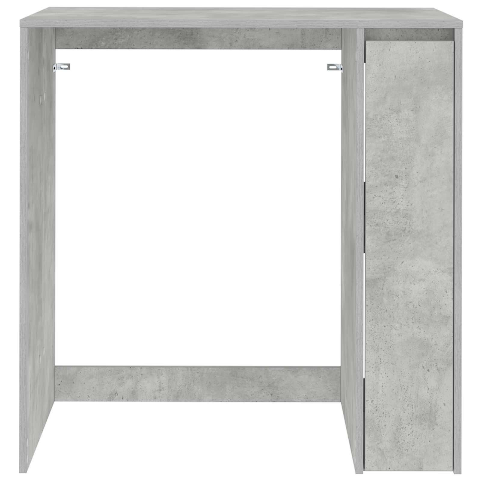 Waschmaschinen-Schrank Beton 87 x 60 x 89 cm Holzwerkstoff