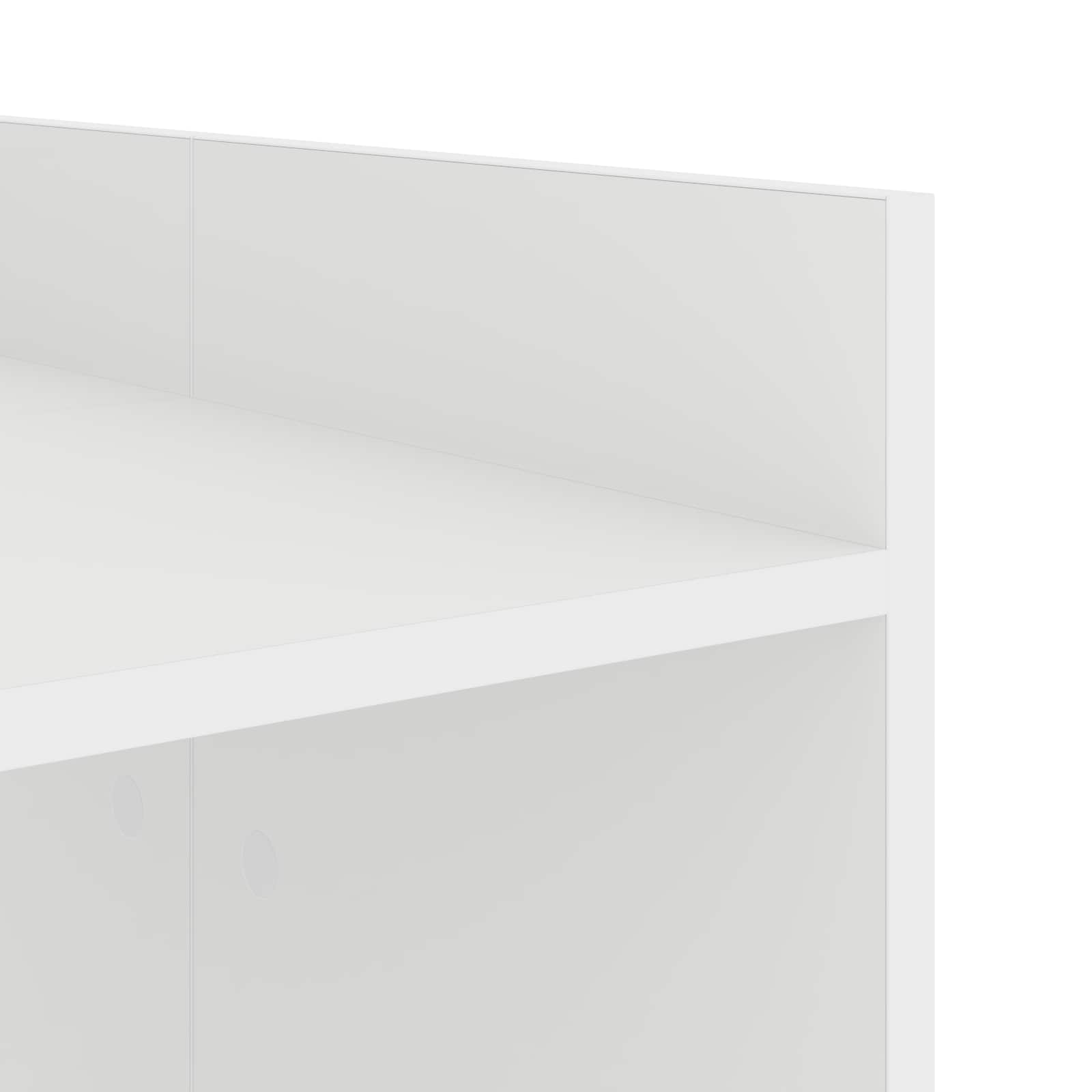 Waschmaschinen-Schrank Weiß 67,5 x 62 x 97 cm Holzwerkstoff