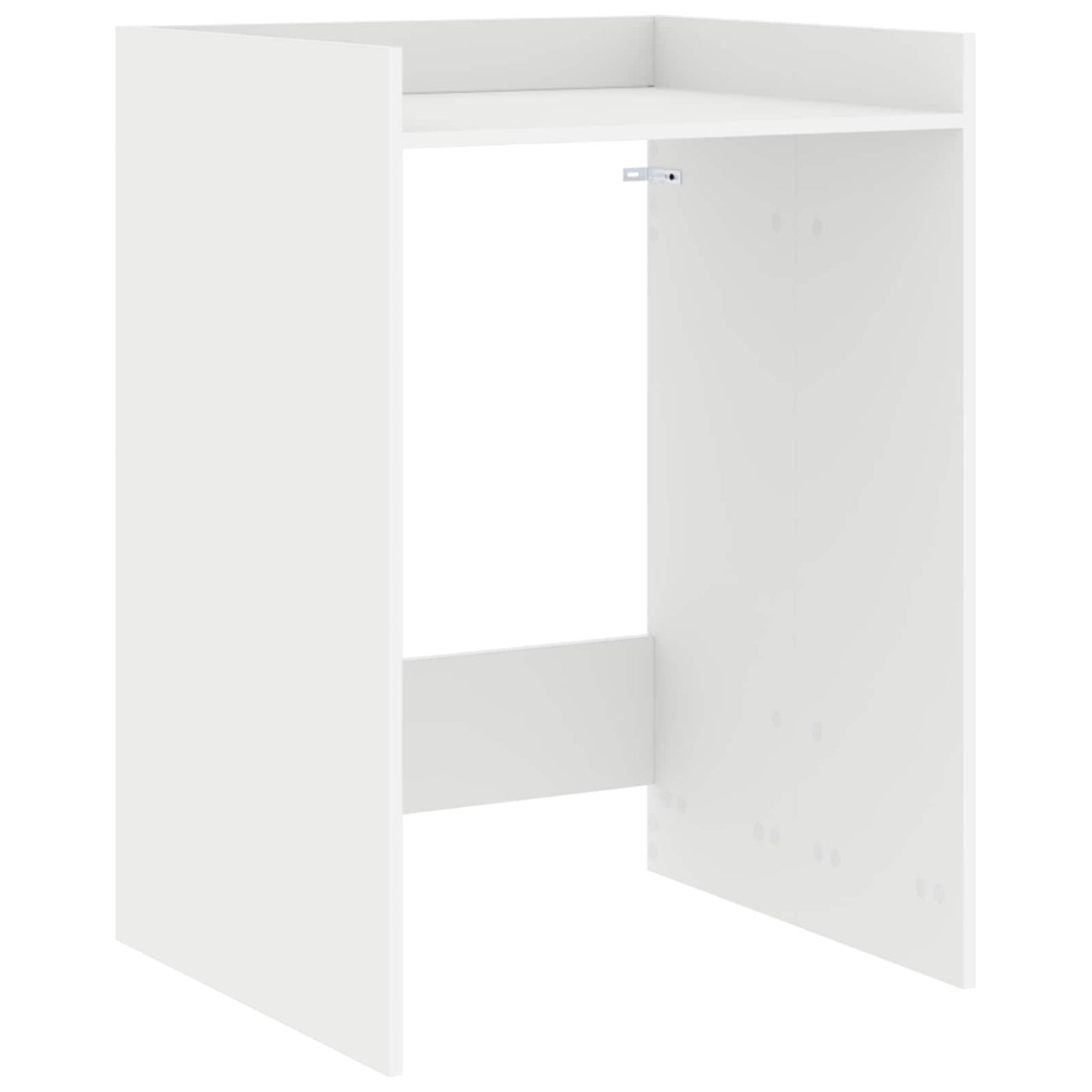 Waschmaschinen-Schrank Weiß 67,5 x 62 x 97 cm Holzwerkstoff