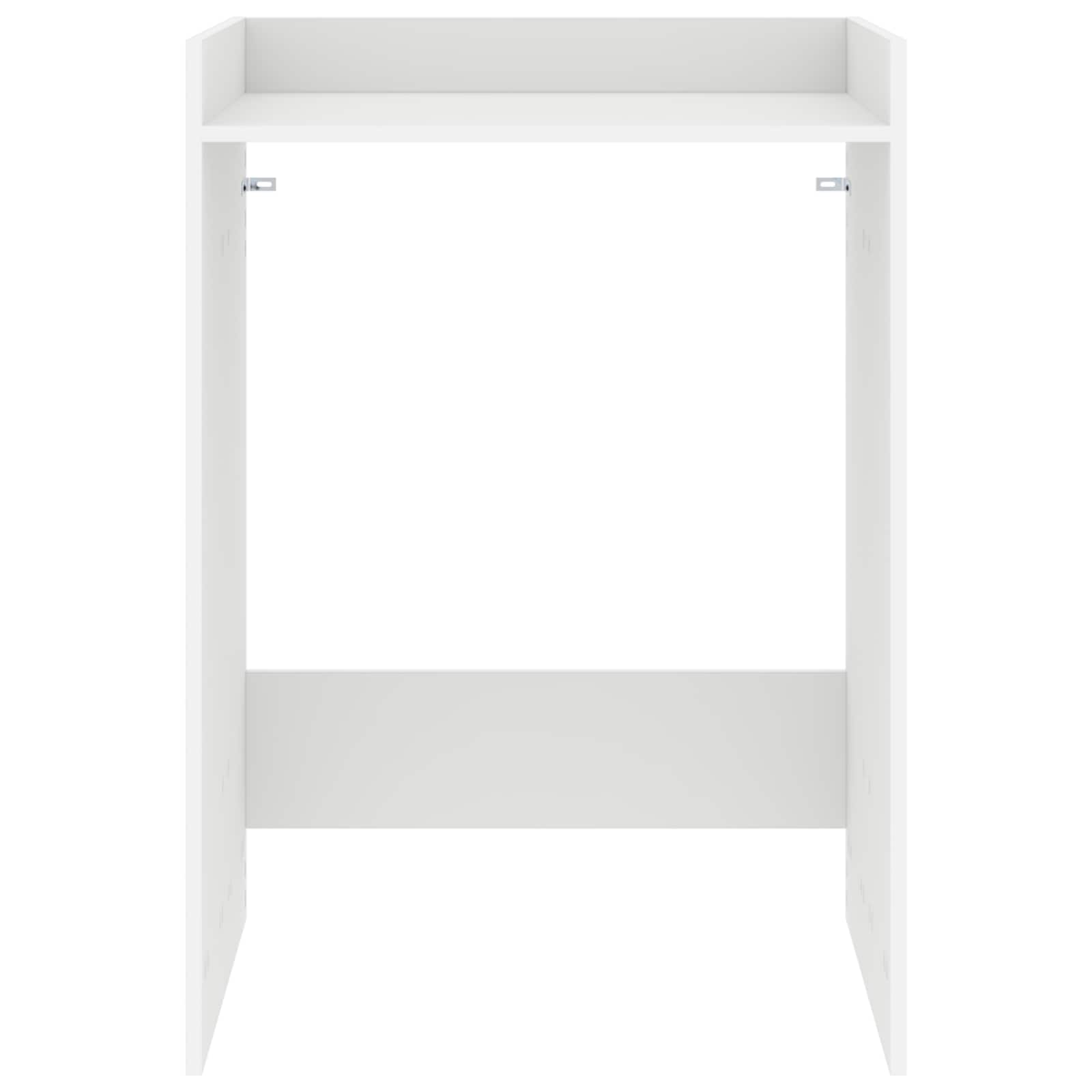Waschmaschinen-Schrank Weiß 67,5 x 62 x 97 cm Holzwerkstoff