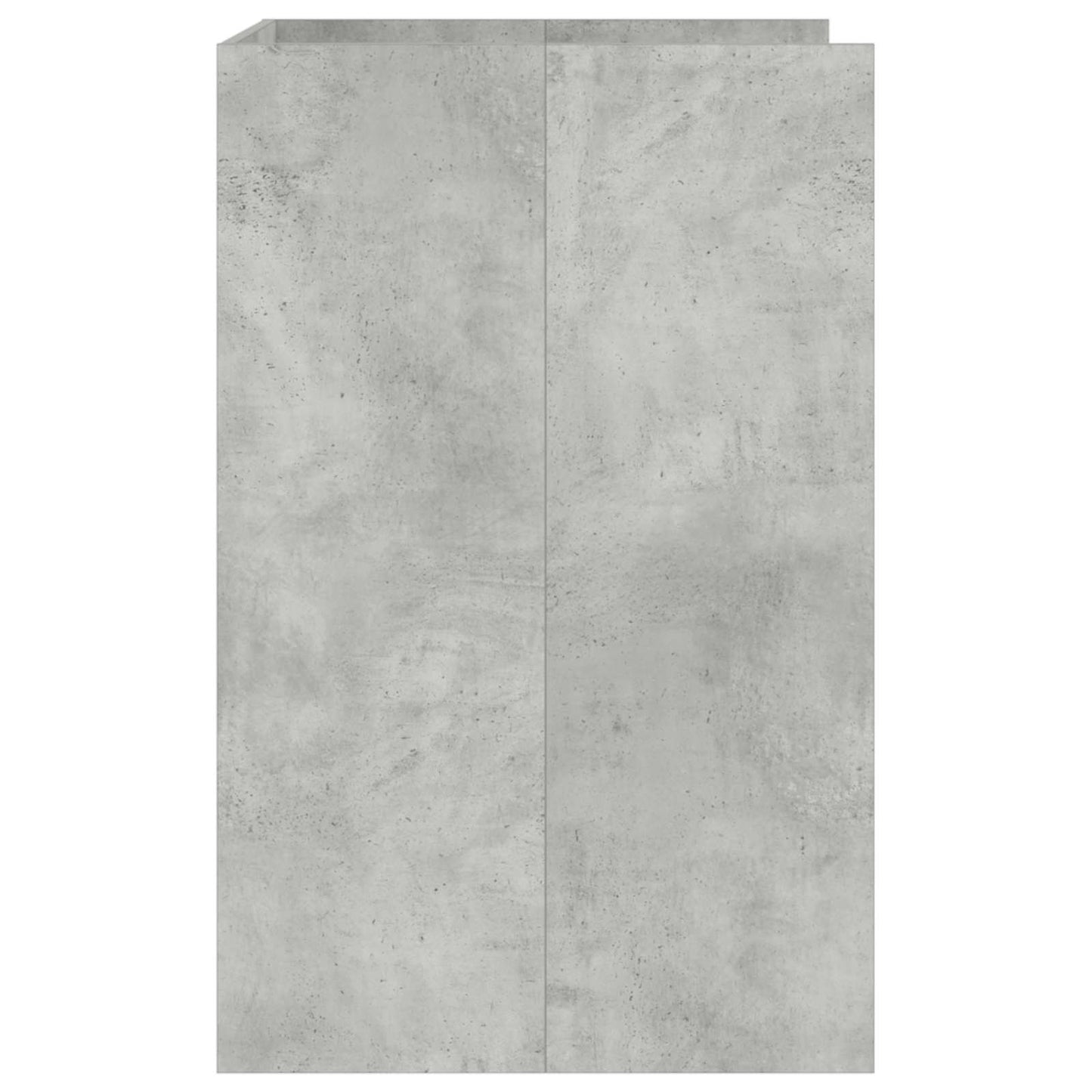 Waschmaschinen-Schrank Beton 67,5 x 62 x 97 cm Holzwerkstoff