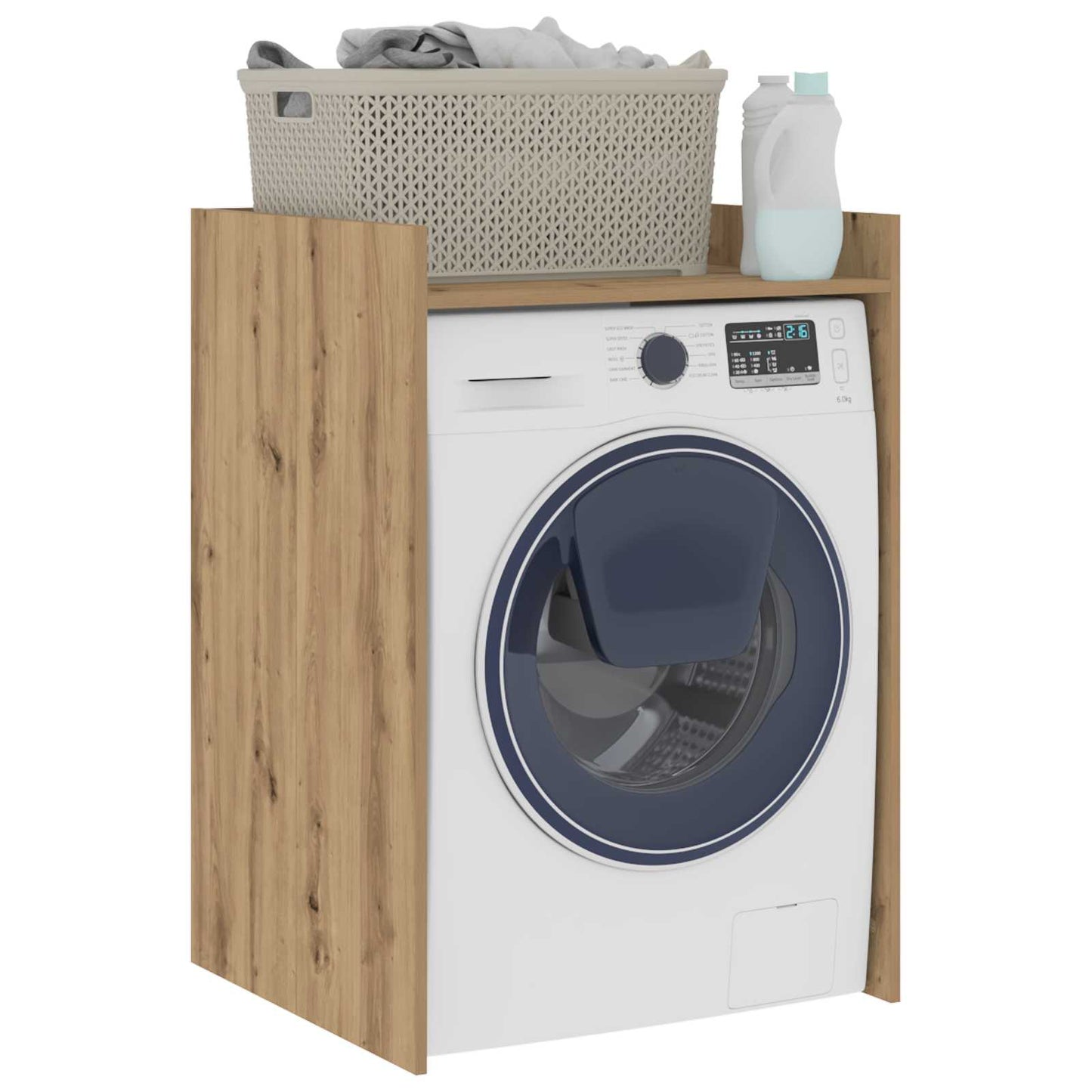Waschmaschinen-Schrank Artisan-Eiche 67,5 x 62 x 97 cm