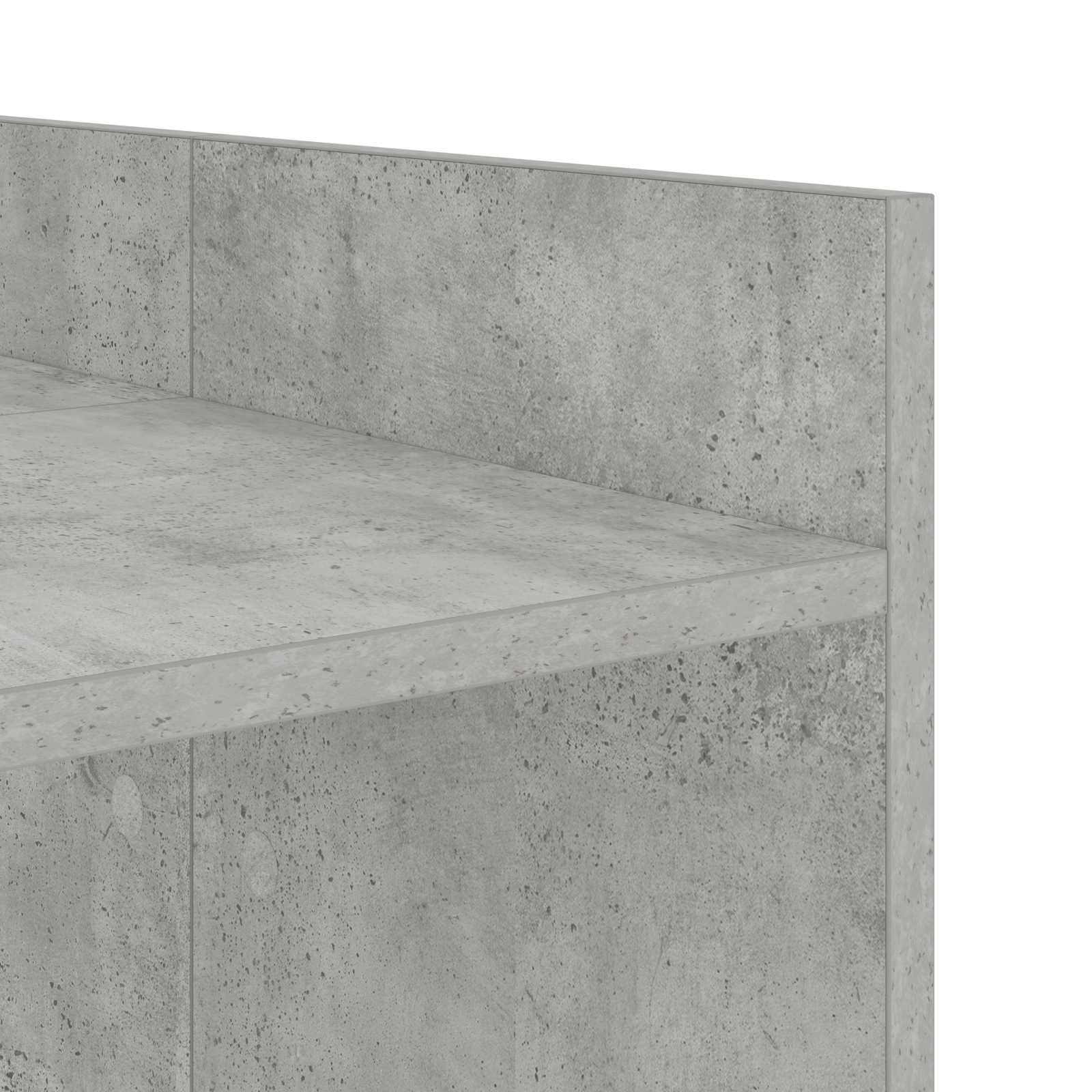 Waschmaschinen-Schrank Beton 67,5 x 48 x 97 cm Holzwerkstoff