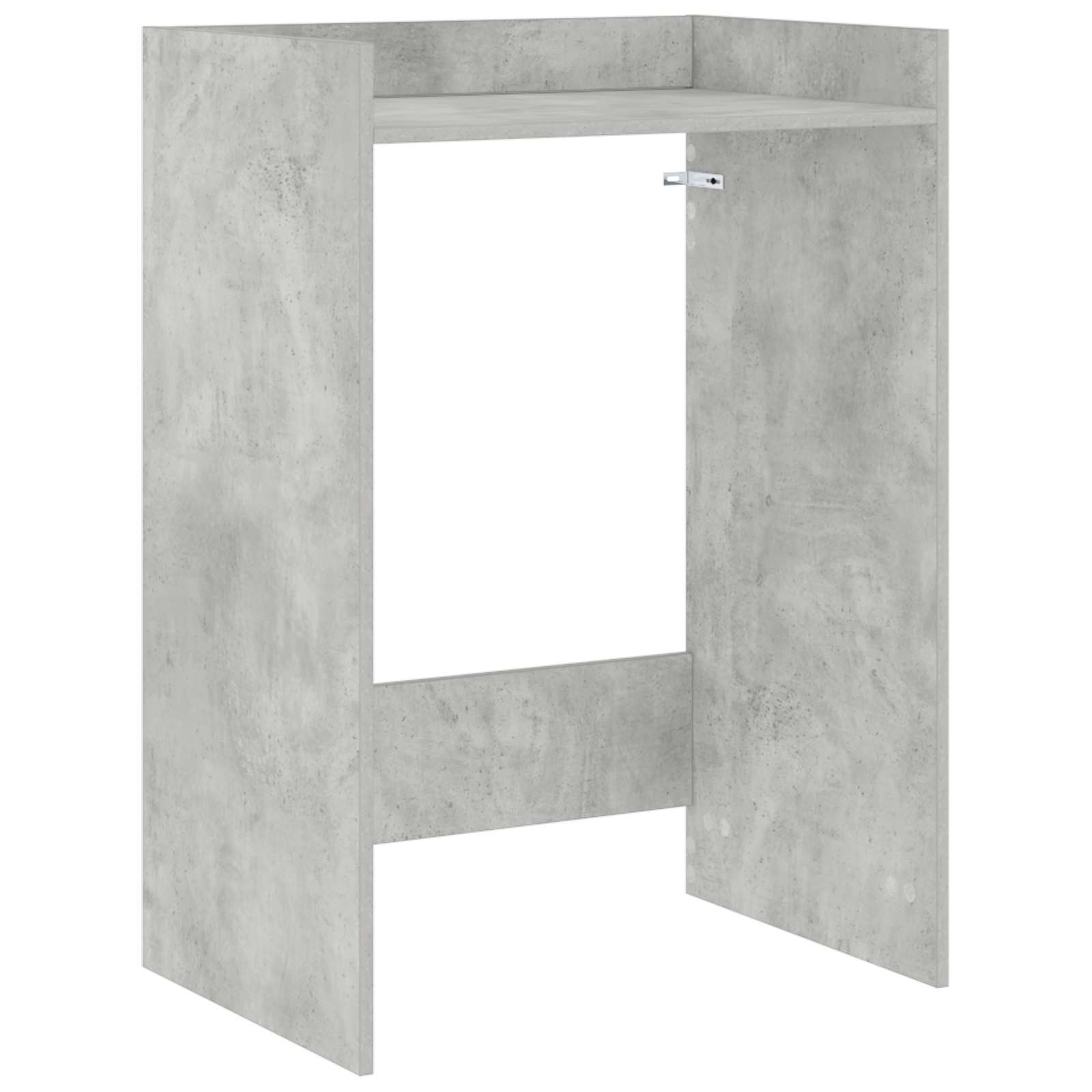 Waschmaschinen-Schrank Beton 67,5 x 48 x 97 cm Holzwerkstoff