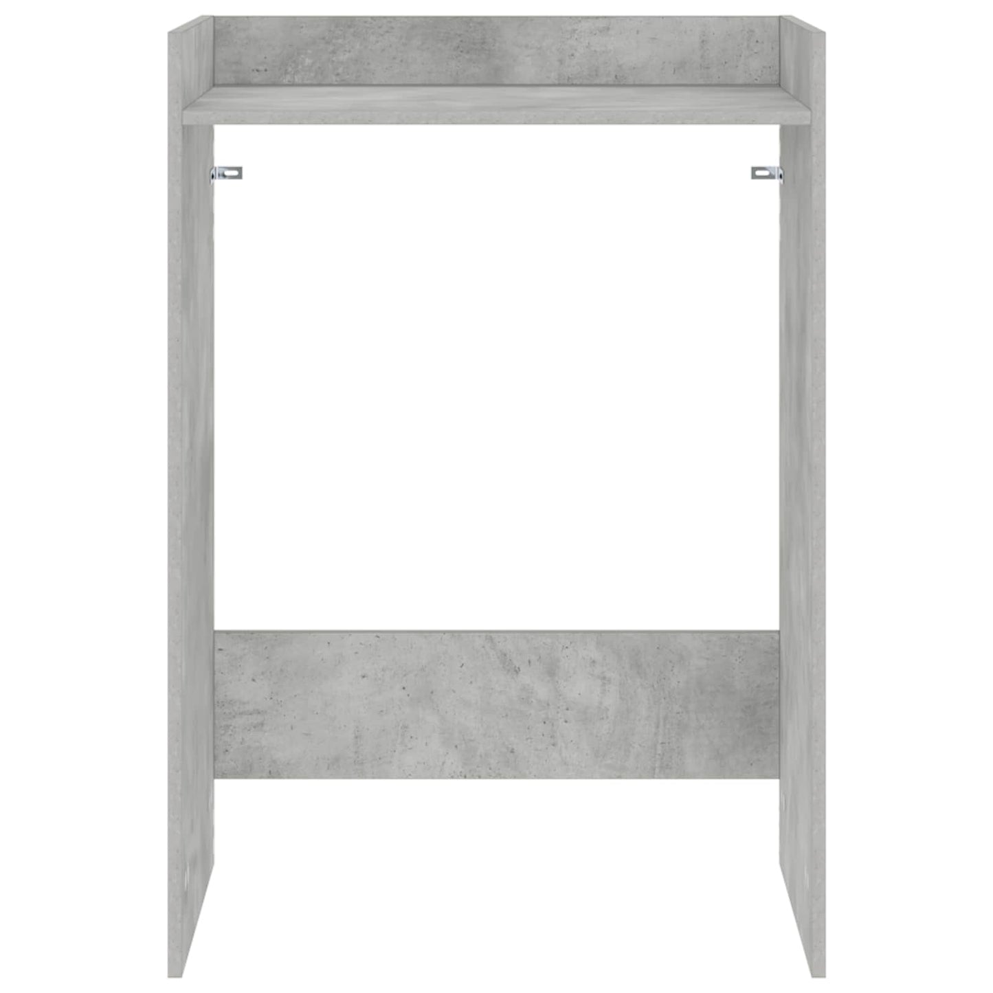 Waschmaschinen-Schrank Beton 67,5 x 48 x 97 cm Holzwerkstoff