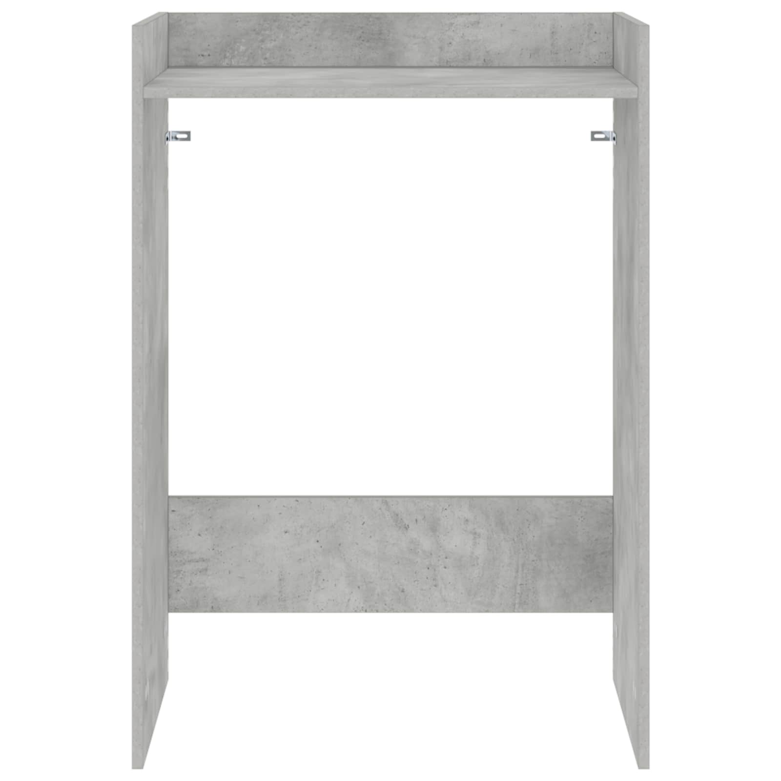 Waschmaschinen-Schrank Beton 67,5 x 48 x 97 cm Holzwerkstoff