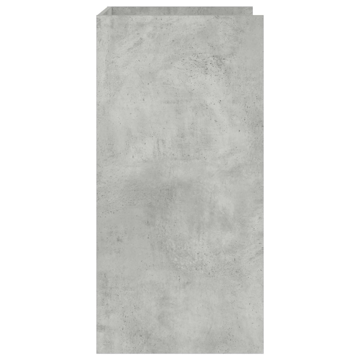 Waschmaschinen-Schrank mit Speicher Betongrau 67,5 x 48 x 97 cm