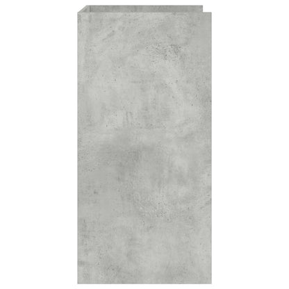 Waschmaschinen-Schrank mit Speicher Betongrau 67,5 x 48 x 97 cm