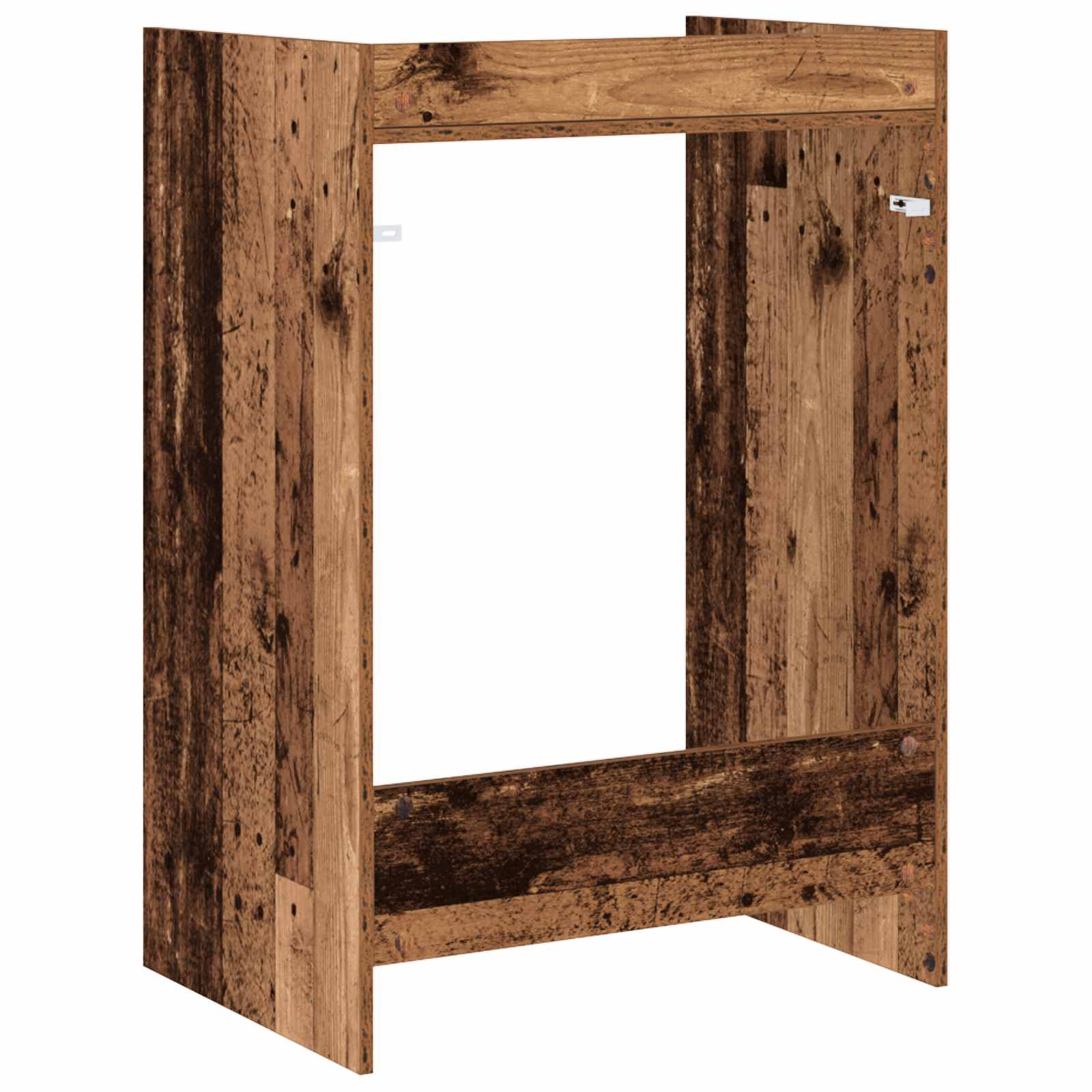 Waschmaschinen-Schrank Altholz 67,5 x 48 x 97 cm Holzwerkstoff