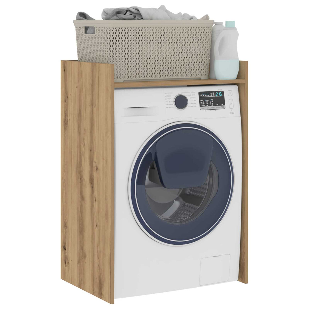 Waschmaschinen-Schrank Artisan-Eiche 67,5 x 48 x 97 cm
