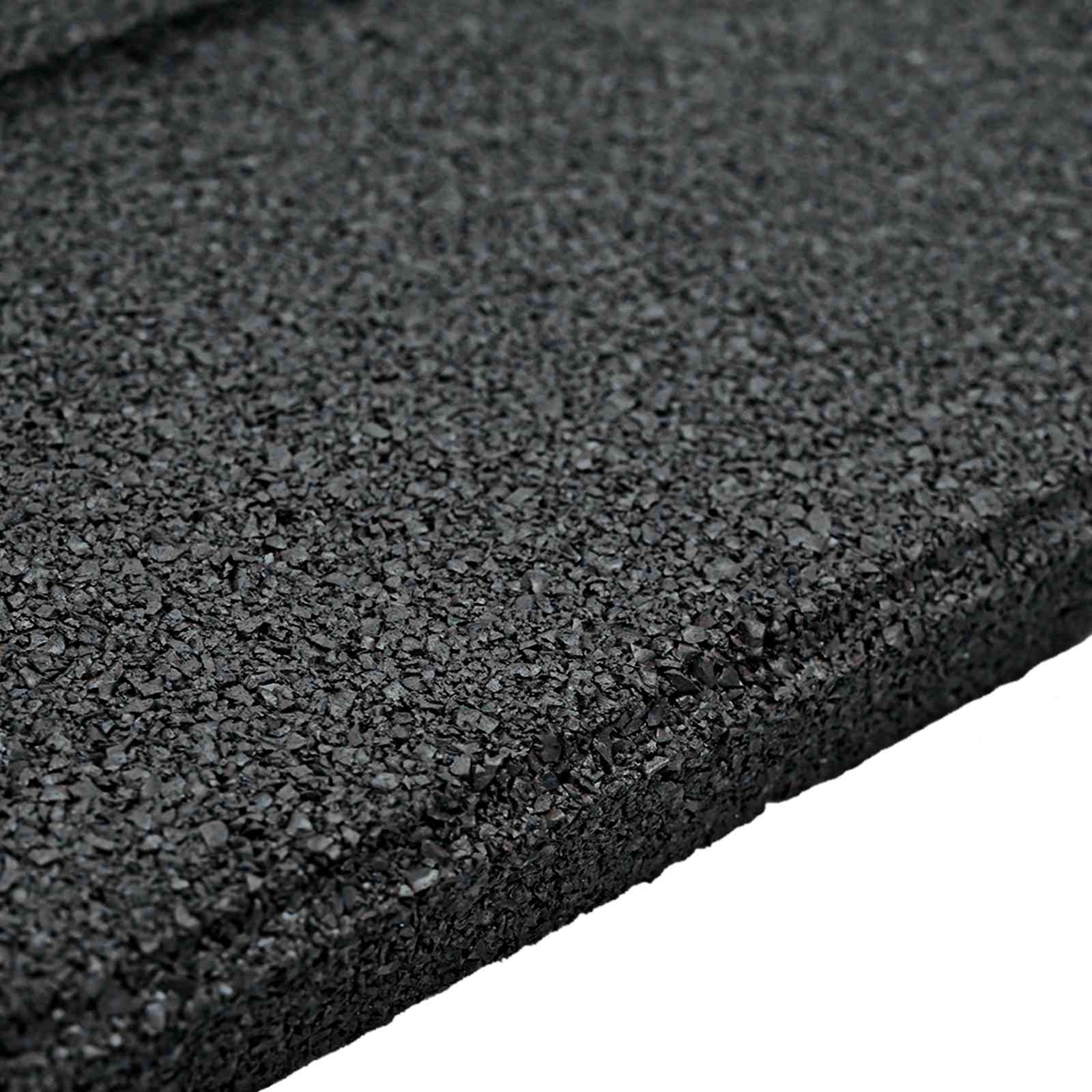 Gehwegstein 6 Stk. Schwarz 40,5 x 40,5 x 2 cm Gummi
