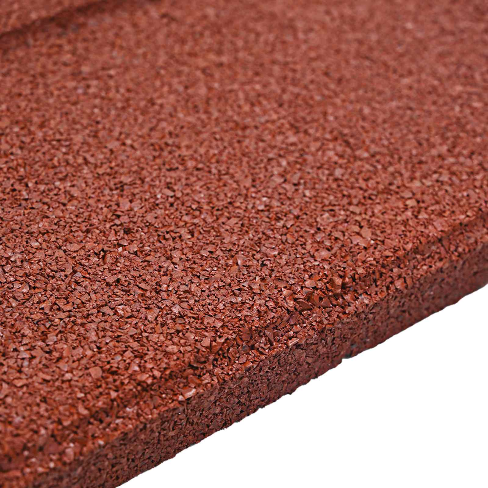 Gehwegstein 6 Stk. Rot 40,5 x 40,5 x 2 cm Gummi