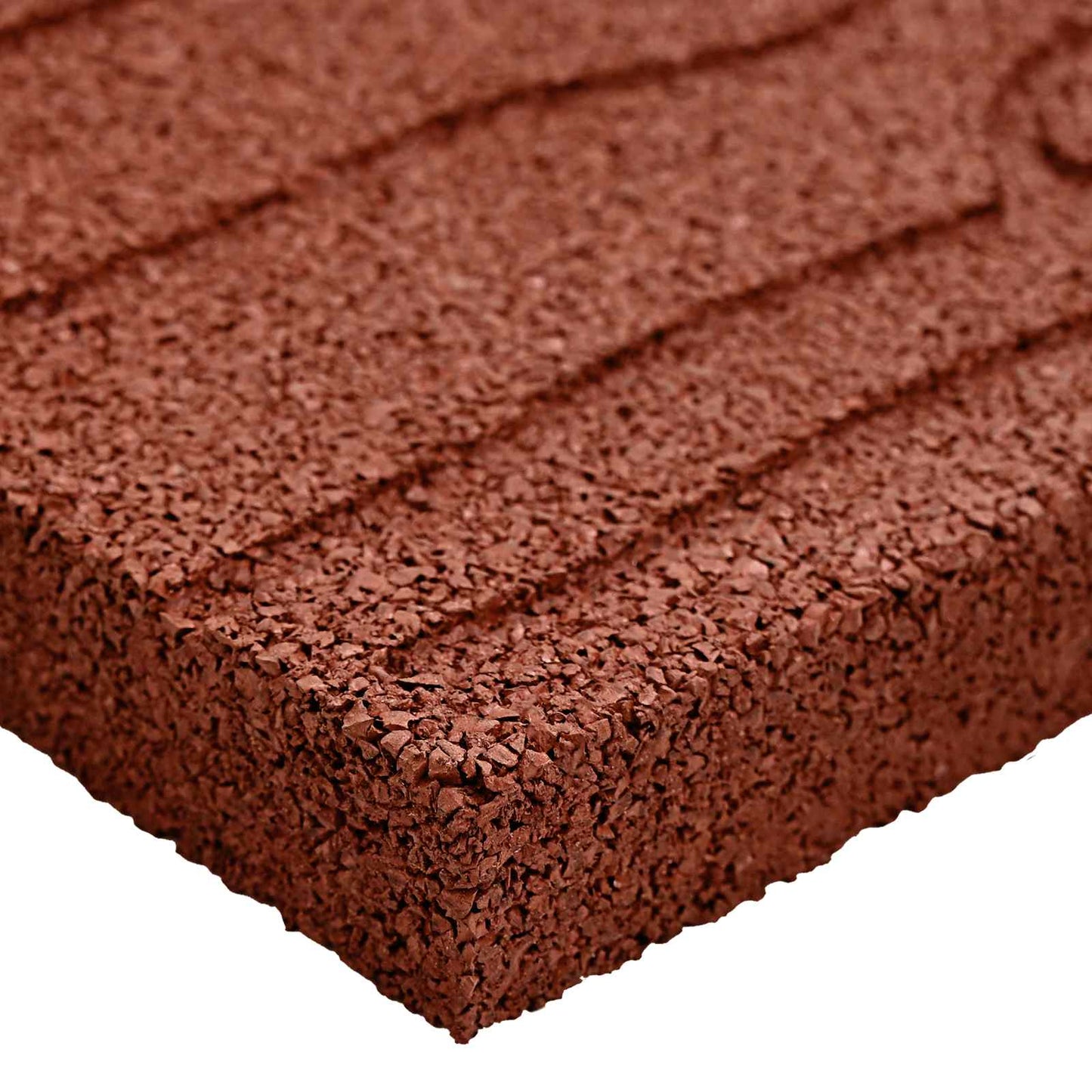 Gehwegstein 6 Stk. Rot 60,5 x 25 x 2 cm Gummi