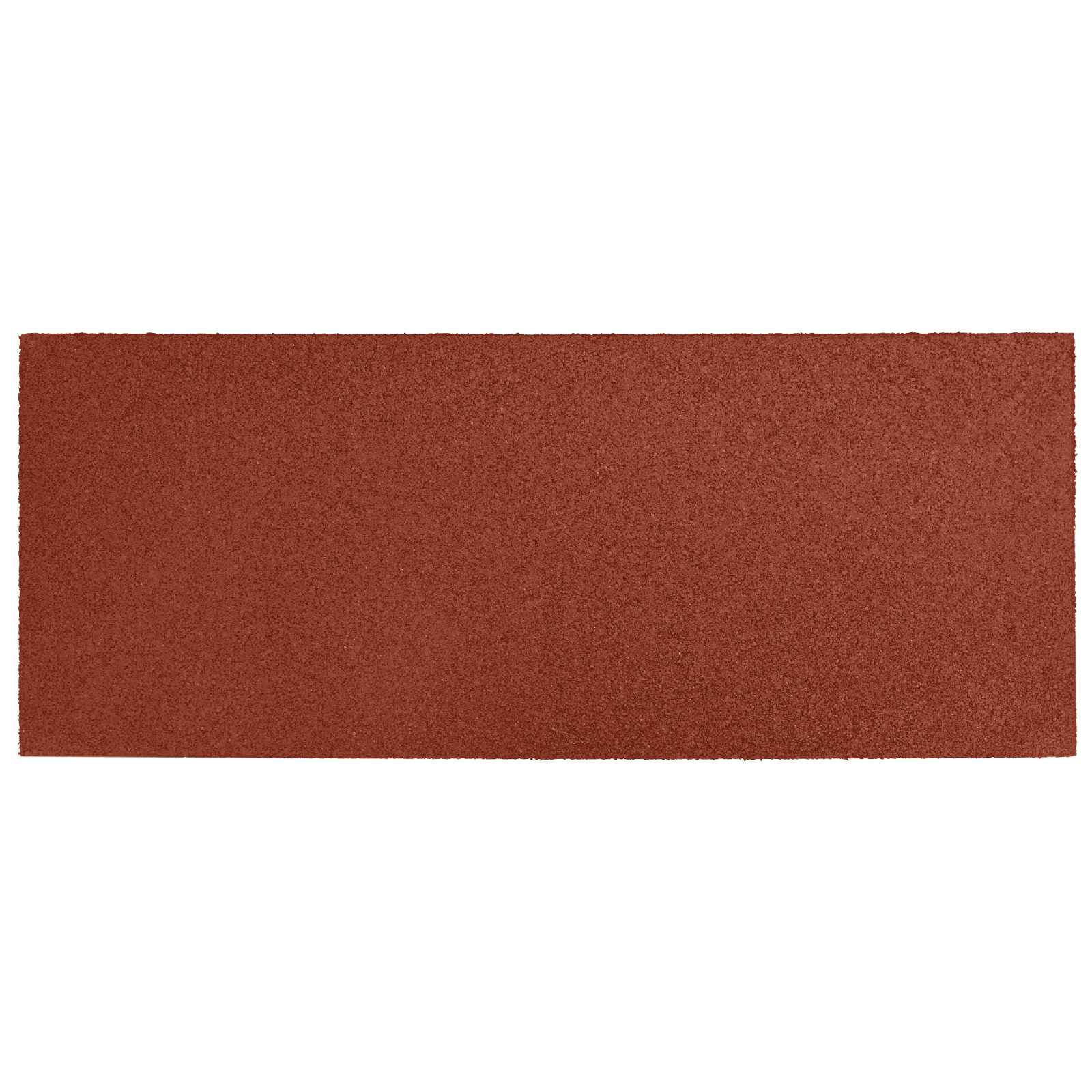 Gehwegstein 6 Stk. Rot 60,5 x 25 x 2 cm Gummi