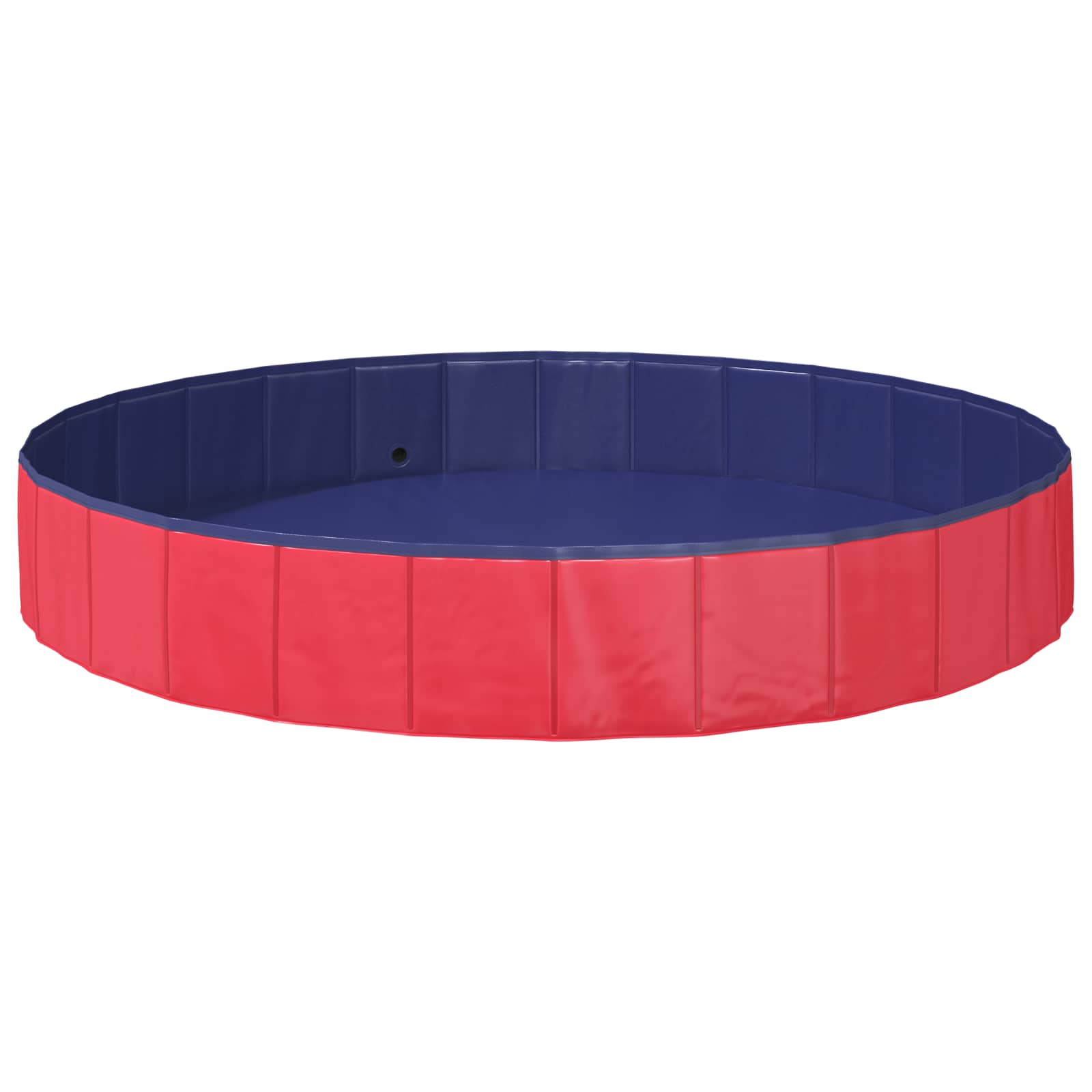 Hundepool Ø200 x 30 cm Dicker PVC Rot