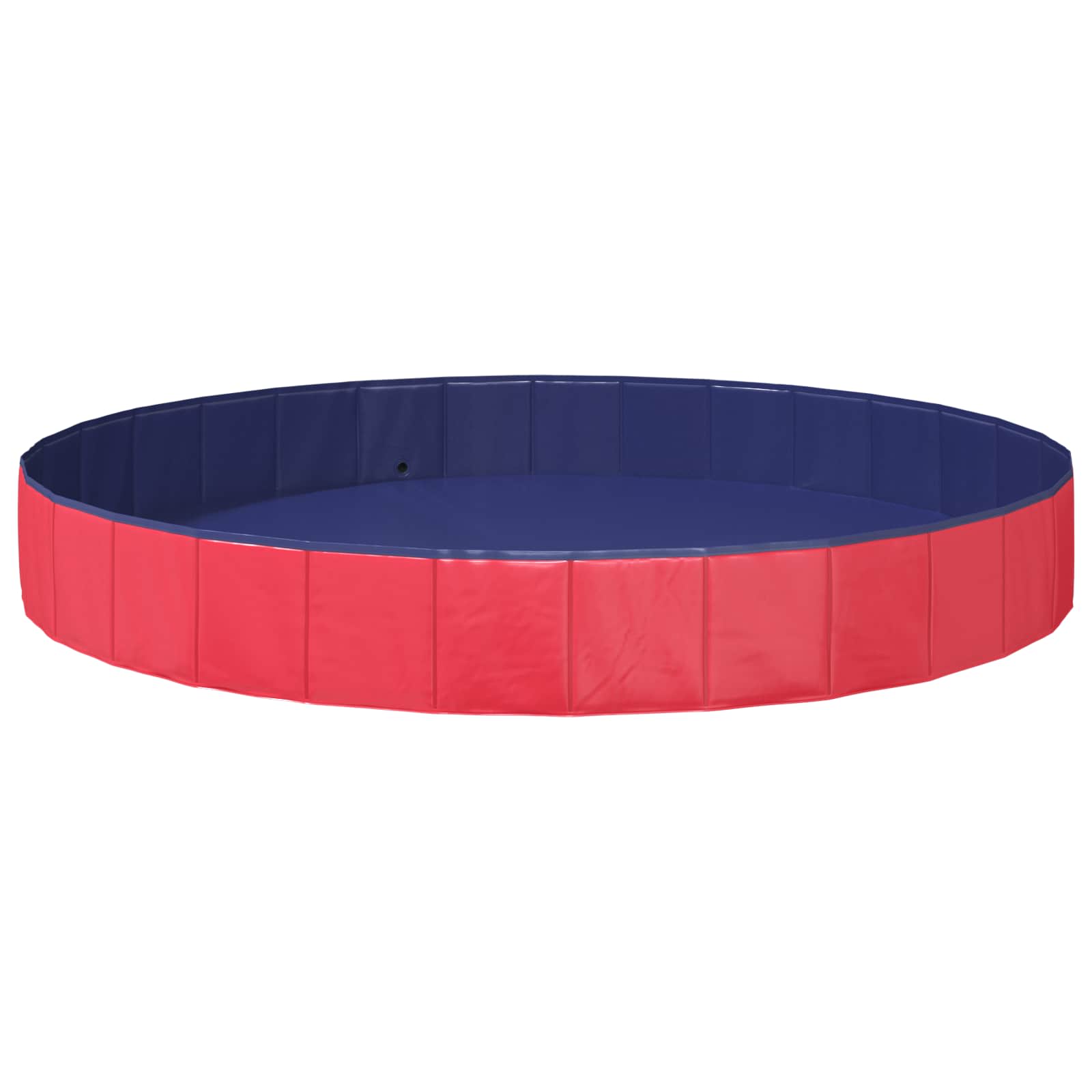 Hundepool Ø300 x 38 cm Dicker PVC Rot