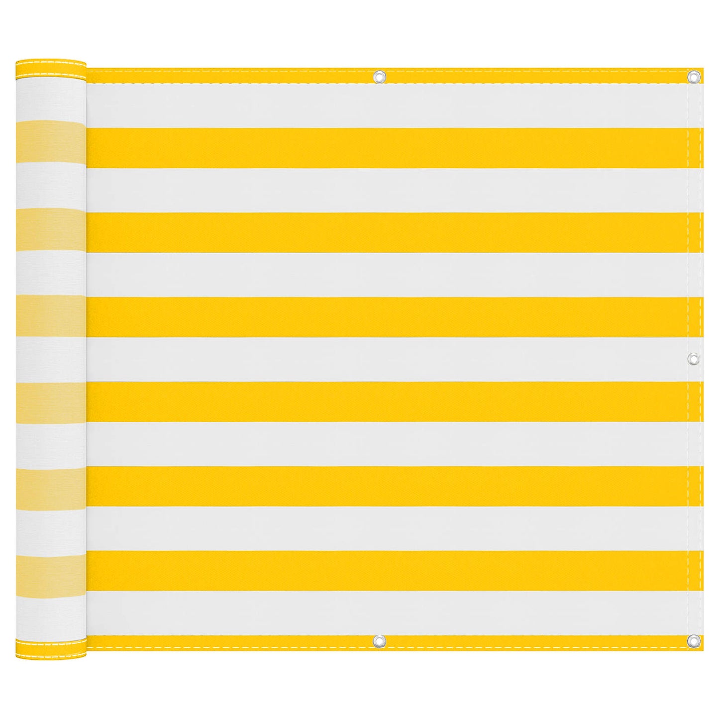Balkonsichtschutz 100 x 500 cm Oxford-Stoff Rechteckig