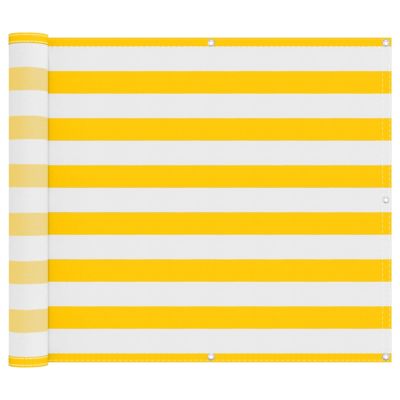 Balkonsichtschutz 100 x 500 cm Oxford-Stoff Rechteckig