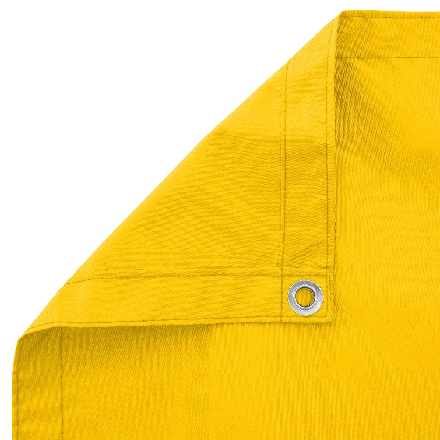 Balkonsichtschutz 100 x 600 cm Oxford-Stoff Rechteckig Gelb