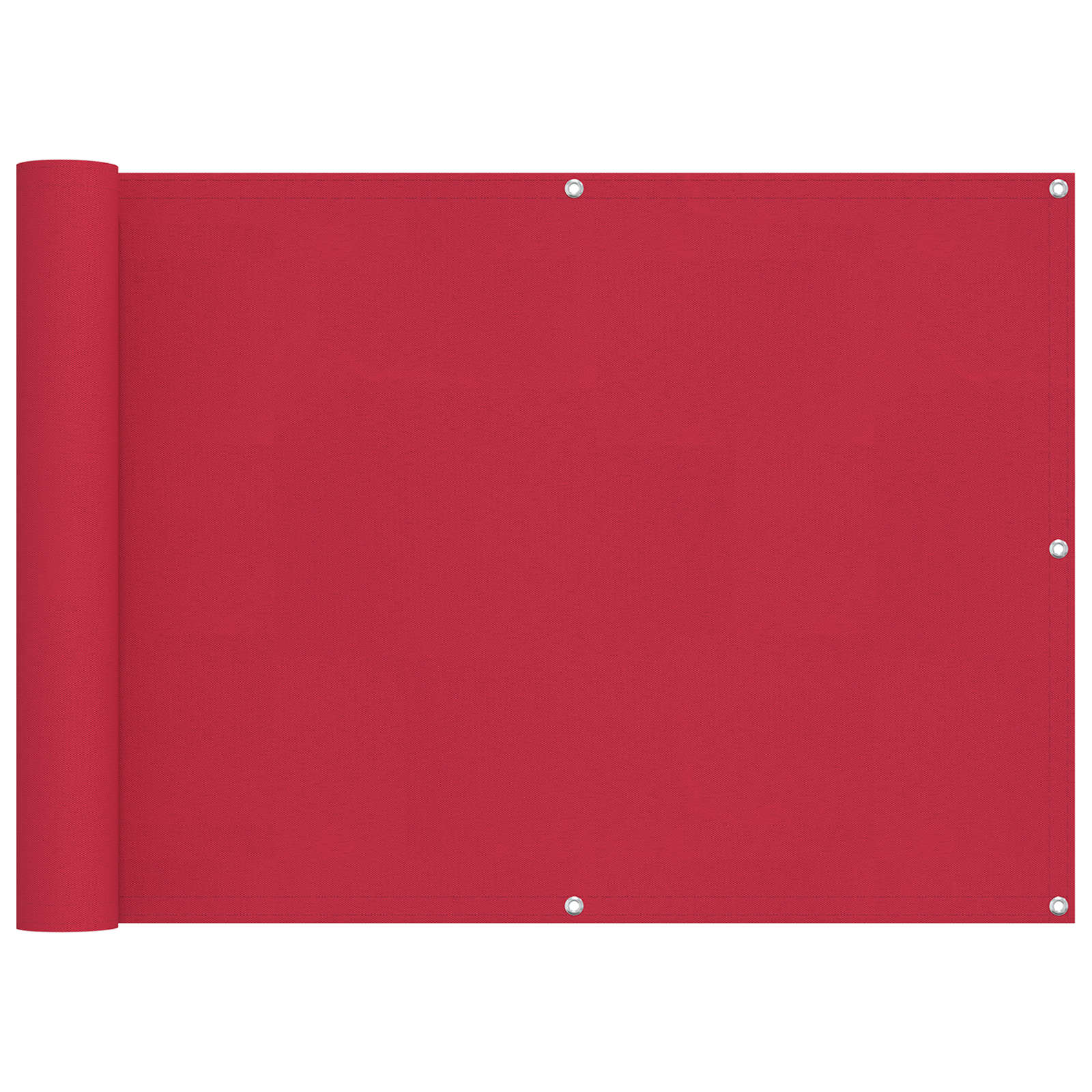 Balkonsichtschutz 75 x 800 cm Oxford-Stoff Rechteckig