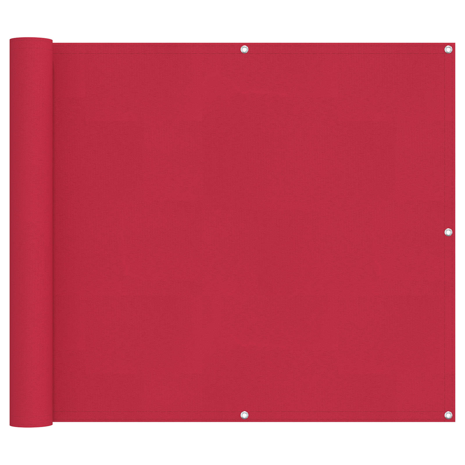 Balkonsichtschutz 90 x 200 cm Oxford-Stoff Rechteckig