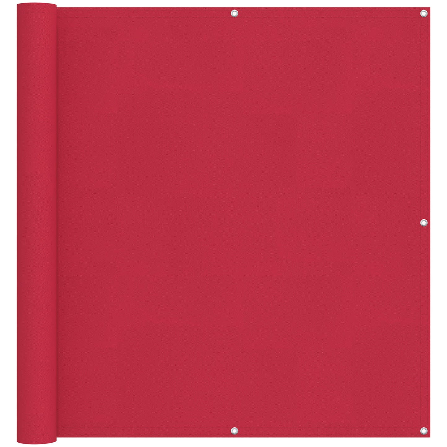 Balkonsichtschutz 120 x 600 cm Oxford-Stoff Rechteckig