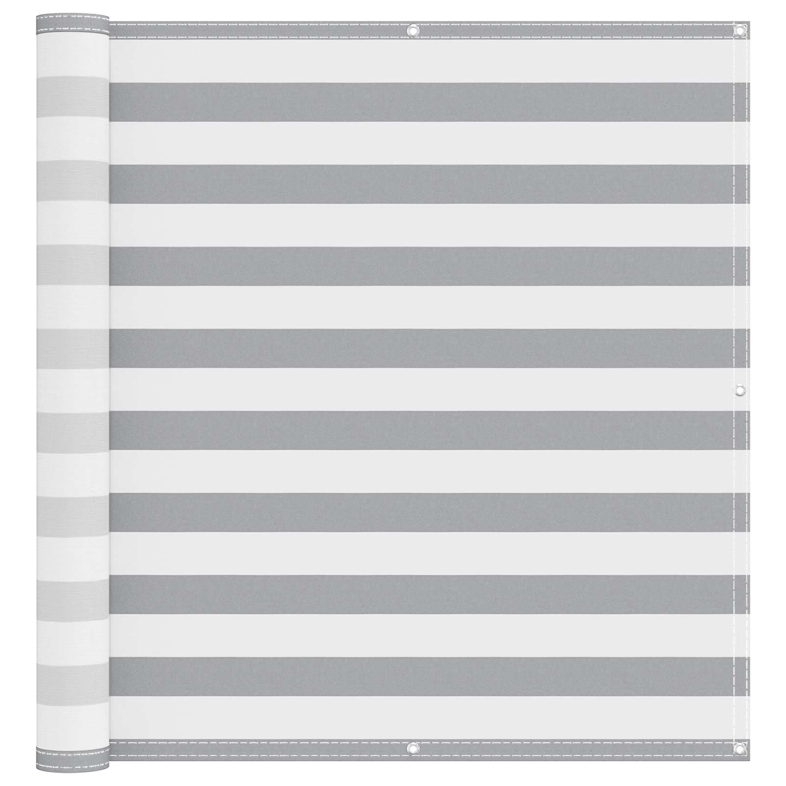Balkonsichtschutz 120 x 300 cm Oxford-Stoff Rechteckig