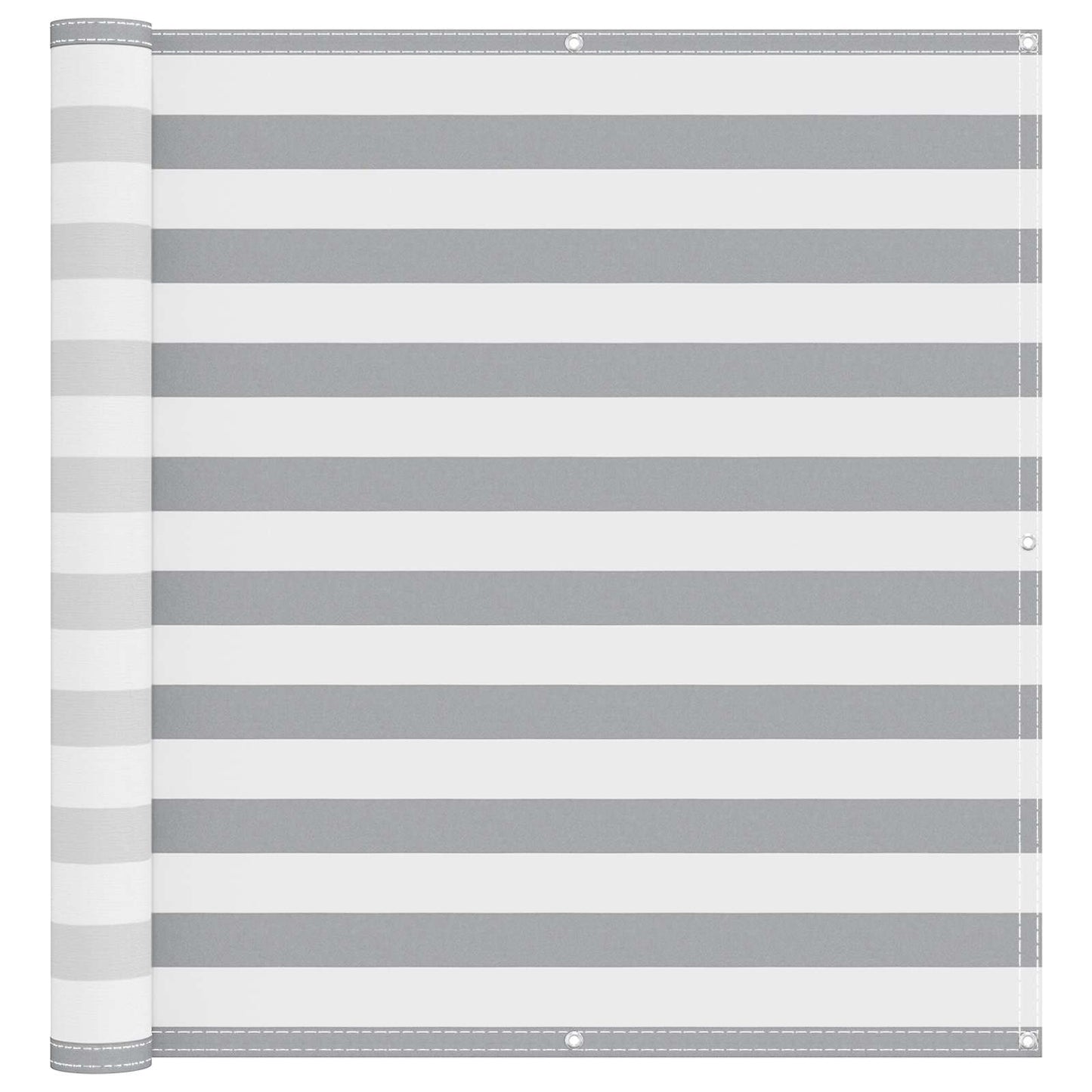 Balkonsichtschutz 120 x 600 cm Oxford-Stoff Rechteckig