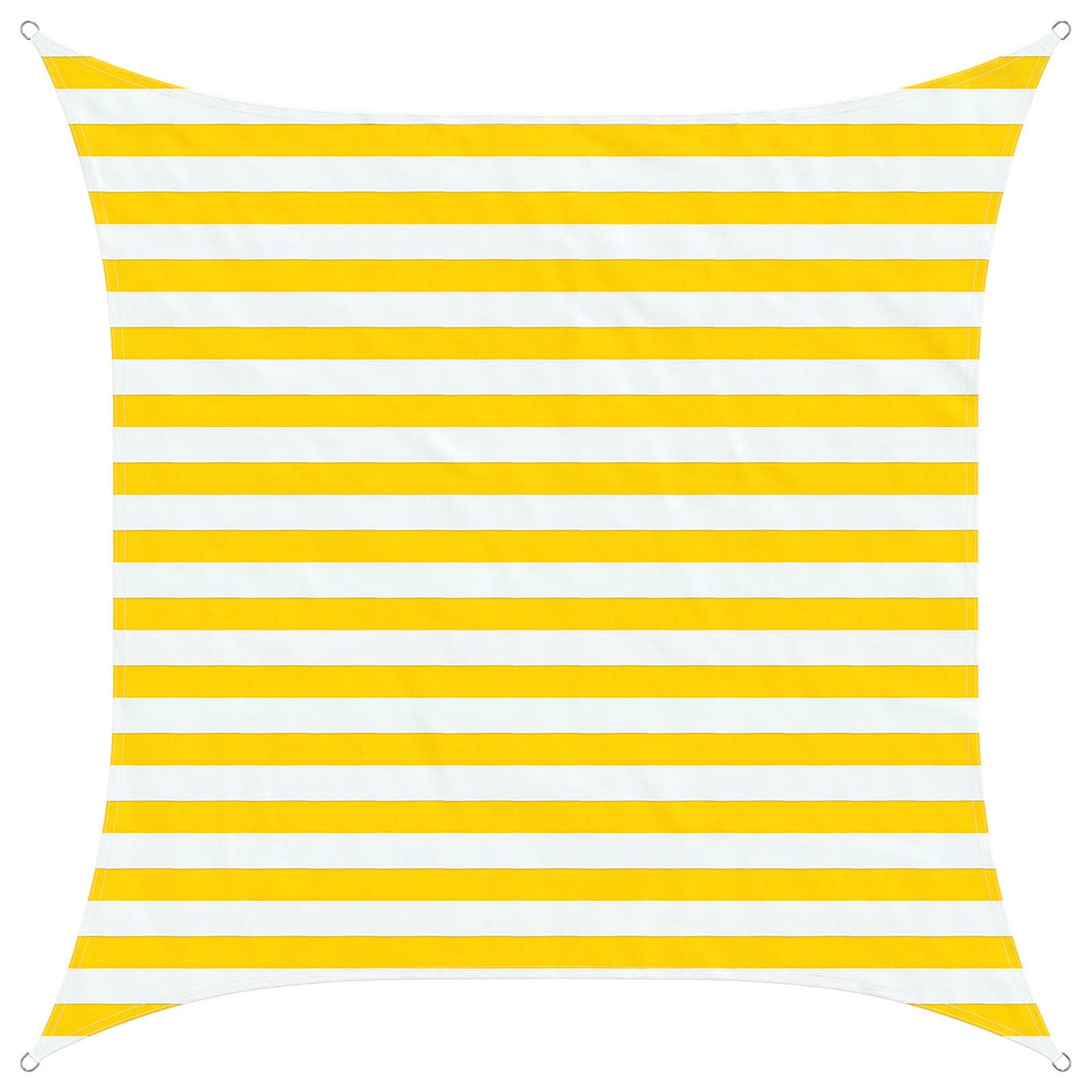 Sonnensegel 2 x 2 m 100 % Polyester Oxford Quadratisch