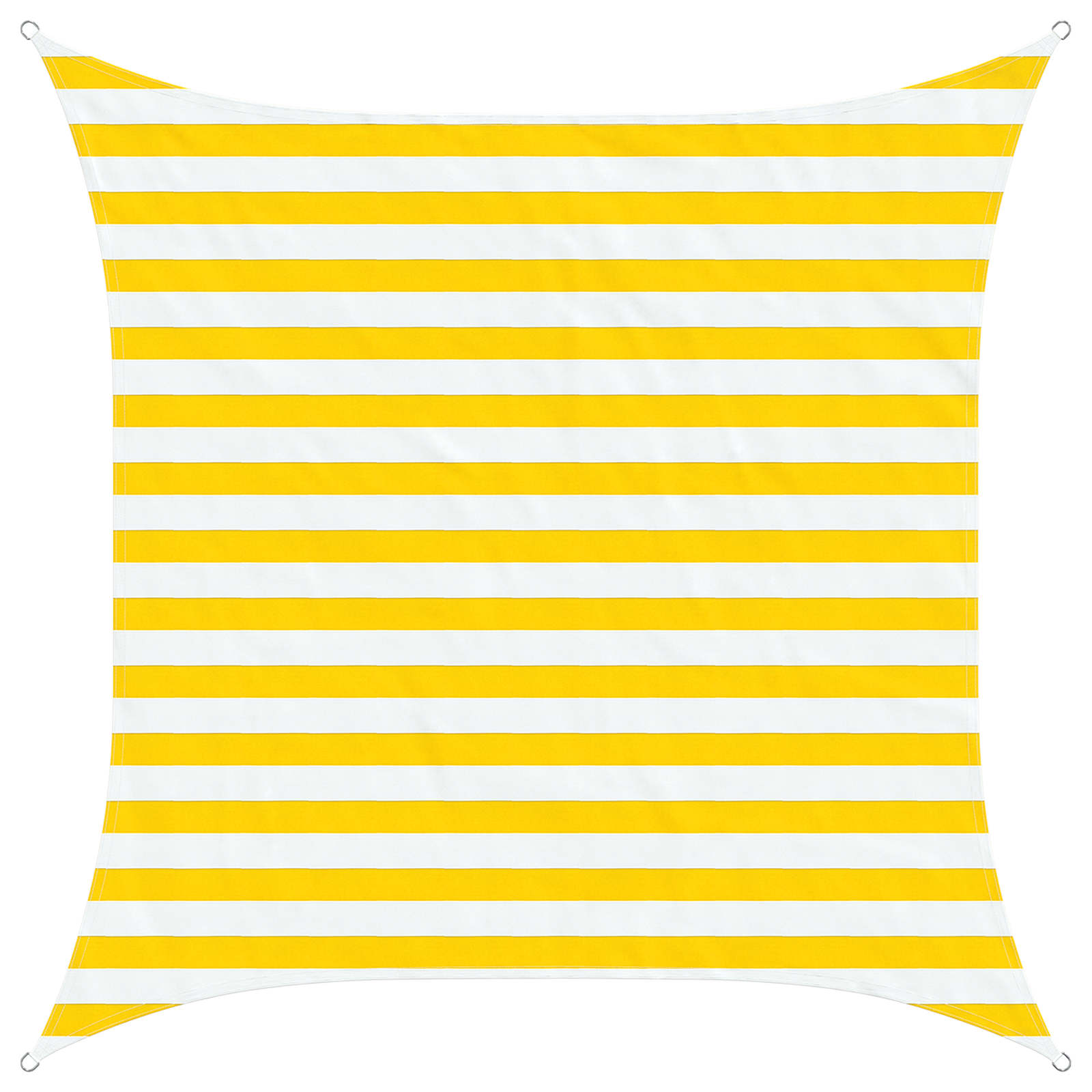 Sonnensegel 2 x 2 m 100 % Polyester Oxford Quadratisch