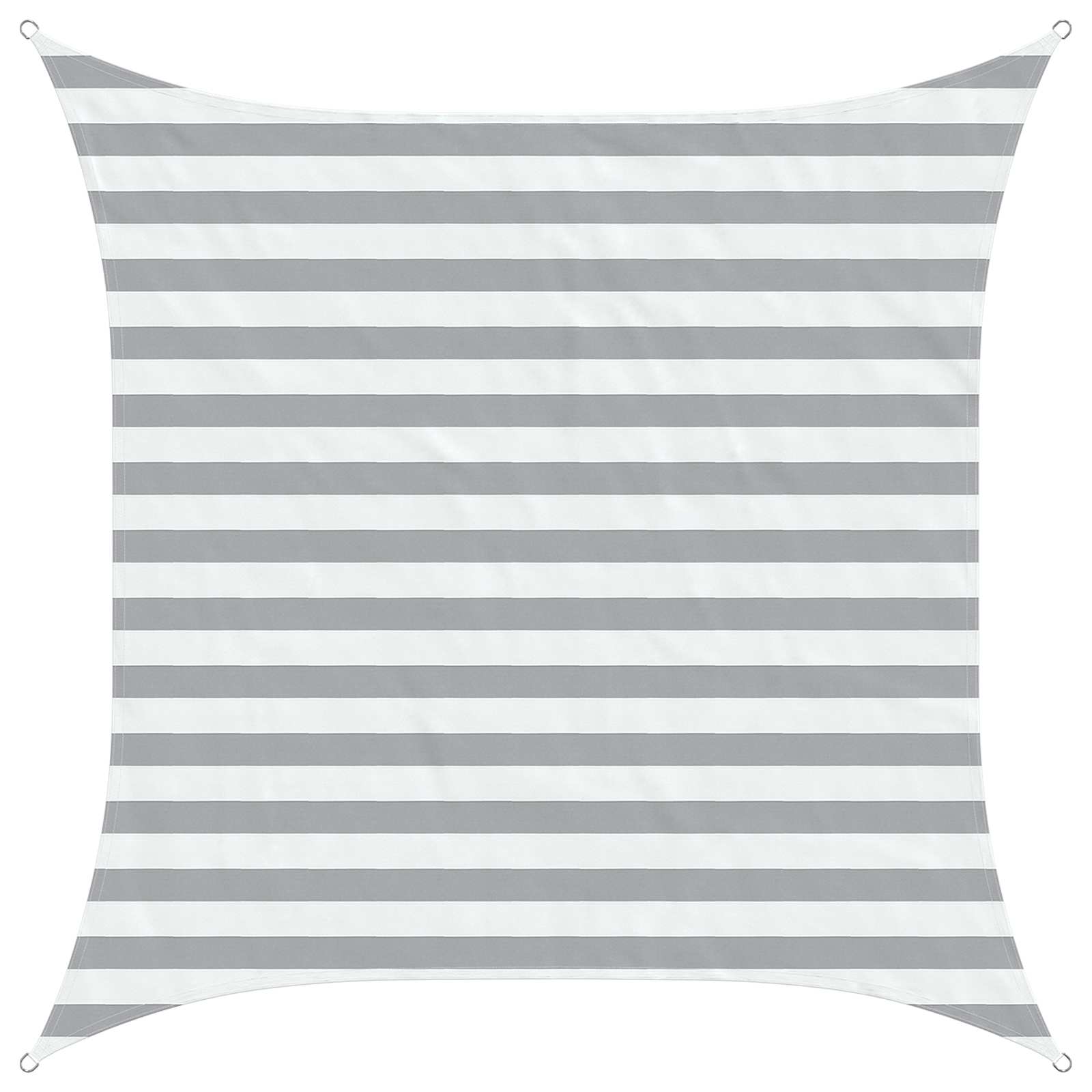Sonnensegel 2 x 2 m 100 % Polyester Oxford Quadratisch