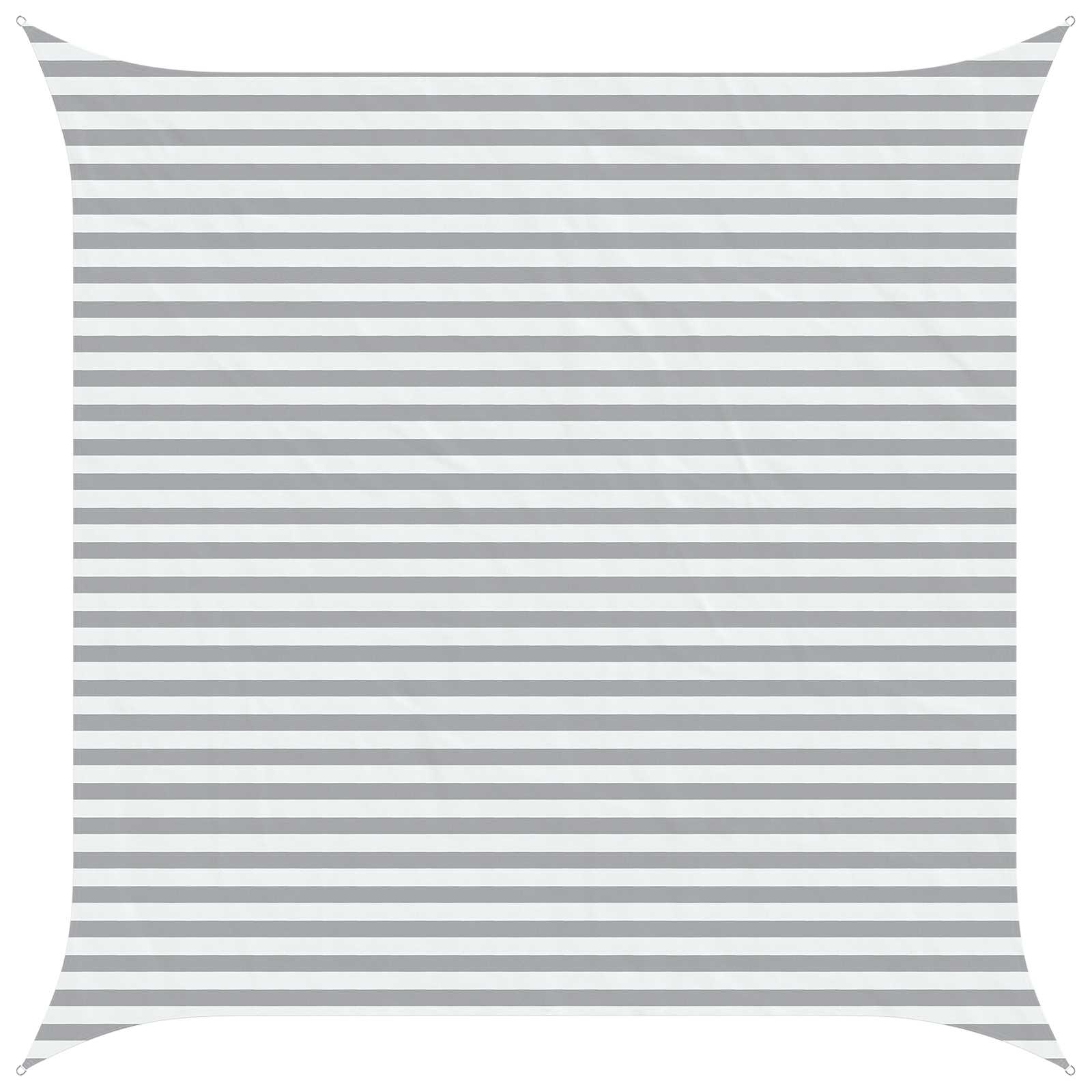 Sonnensegel 4 x 4 m 100 % Polyester Oxford Quadratisch