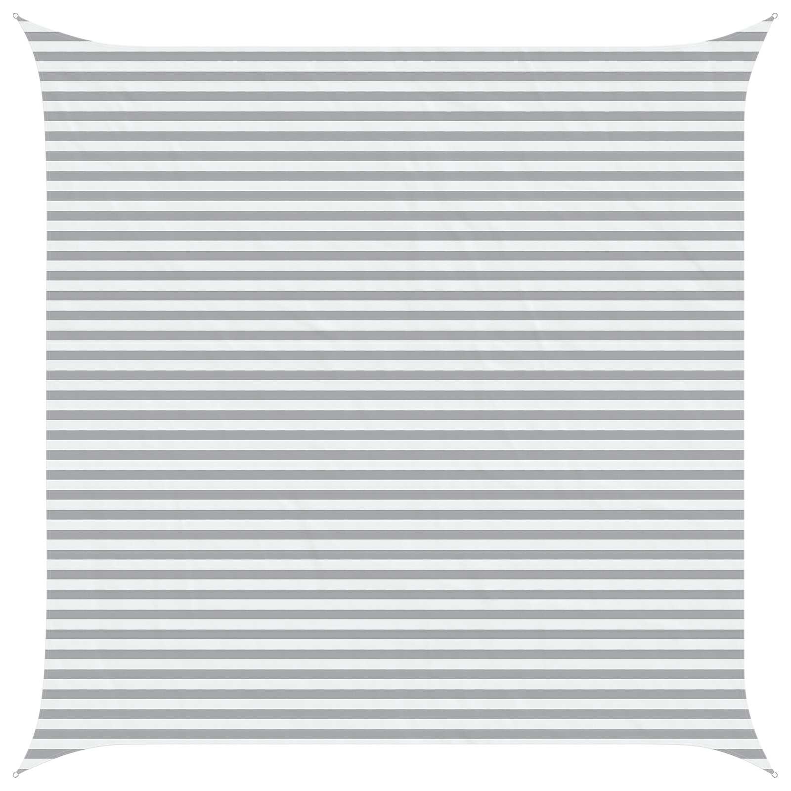 Sonnensegel 5 x 5 m 100 % Polyester Oxford Quadratisch