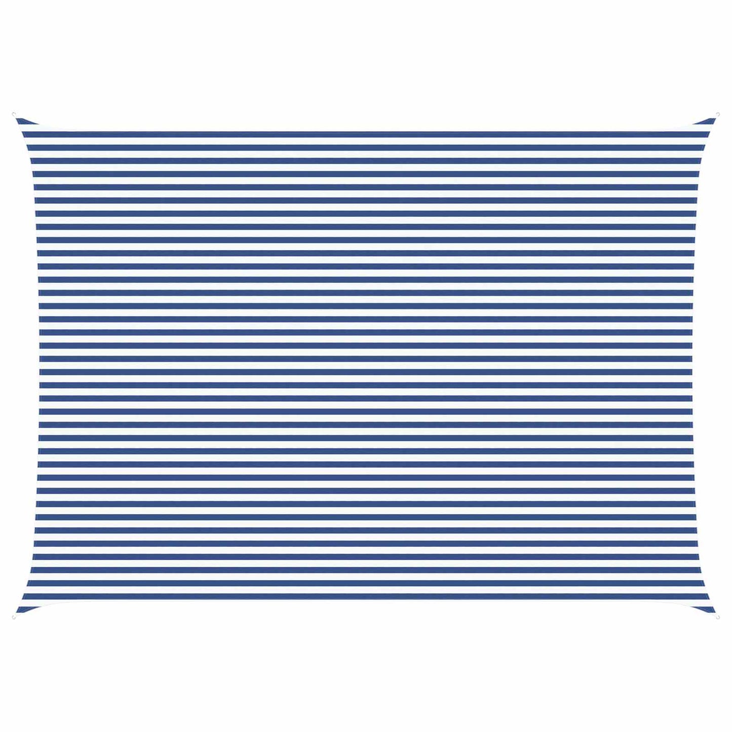 Sonnensegel Blau und Weiß 7 x 5 m 100 % Polyester Oxford