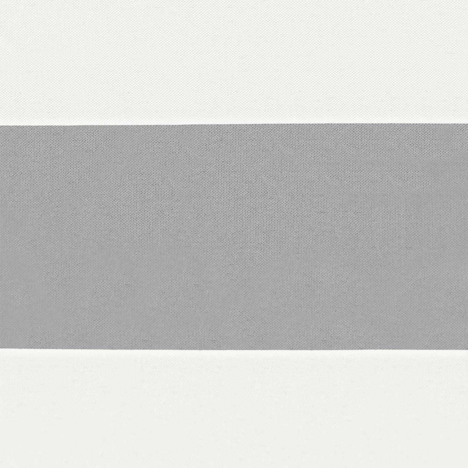 Sonnensegel Hellgrau und Weiß 4,5 x 2,5 m