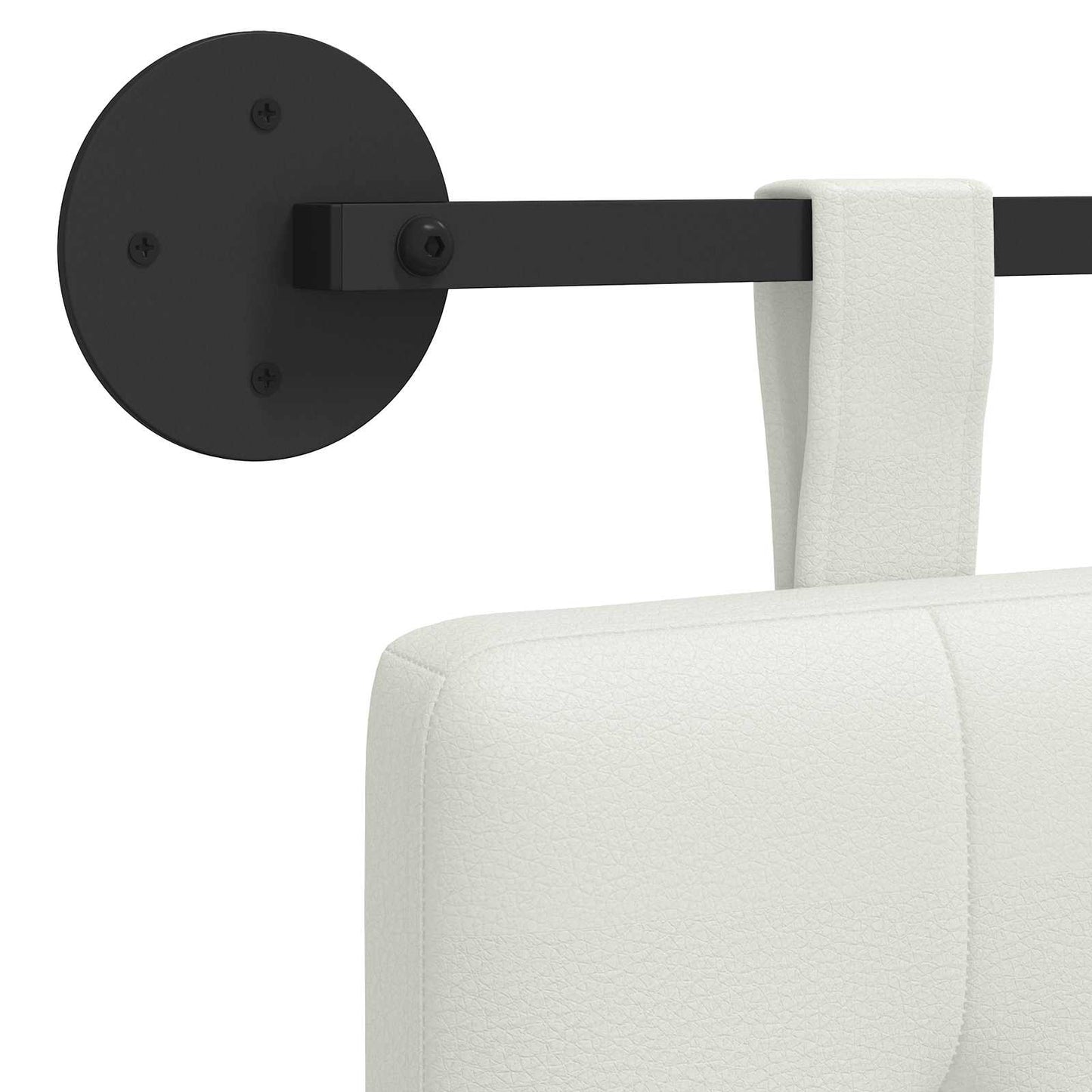 Hängendes Kopfteil Kunstleder