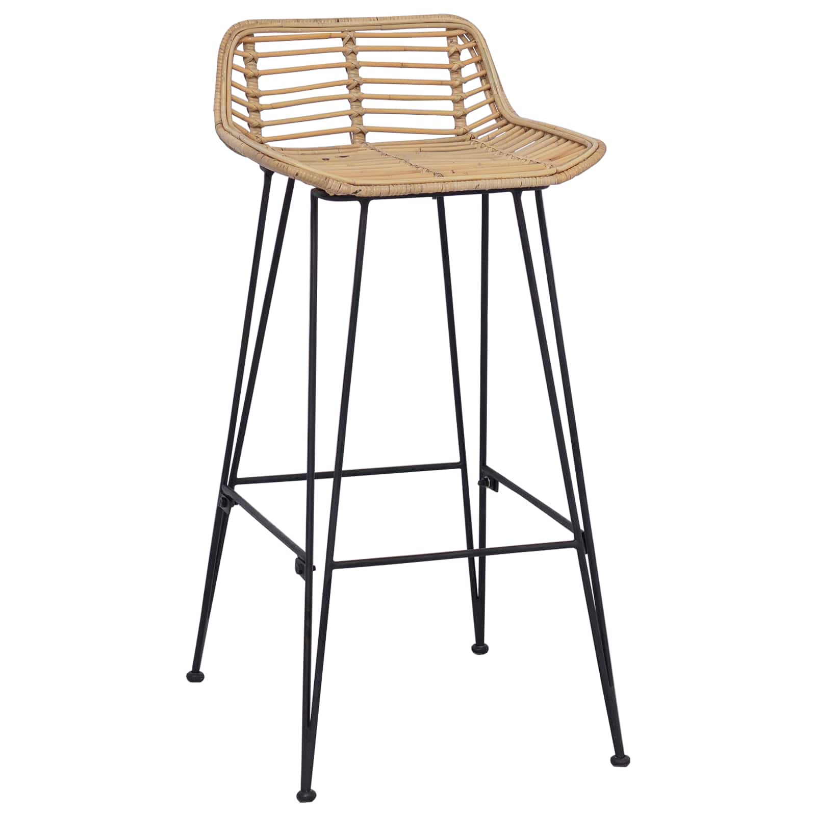 Barstuhl 44 x 46 x 91 cm Stangenstahl Durchmesser, 10mm