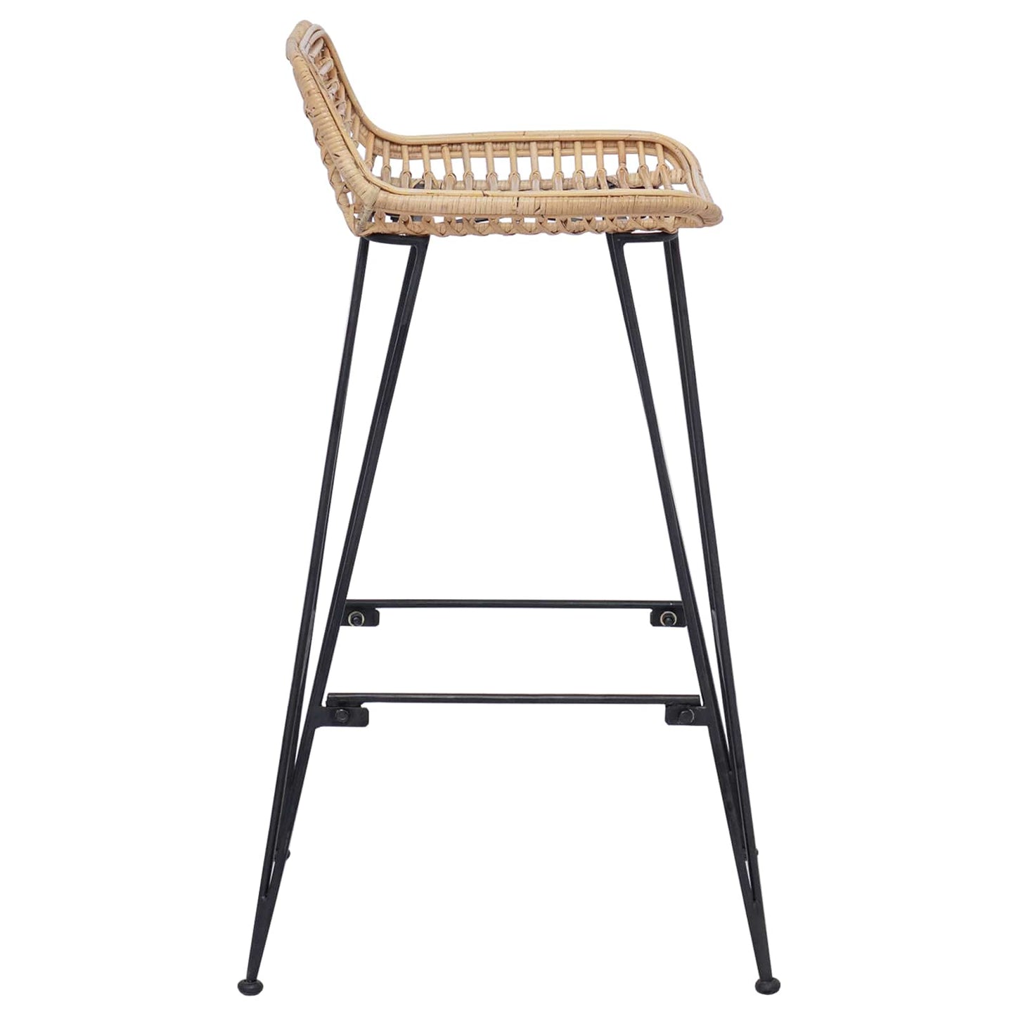 Barstuhl 44 x 46 x 91 cm Stangenstahl Durchmesser, 10mm